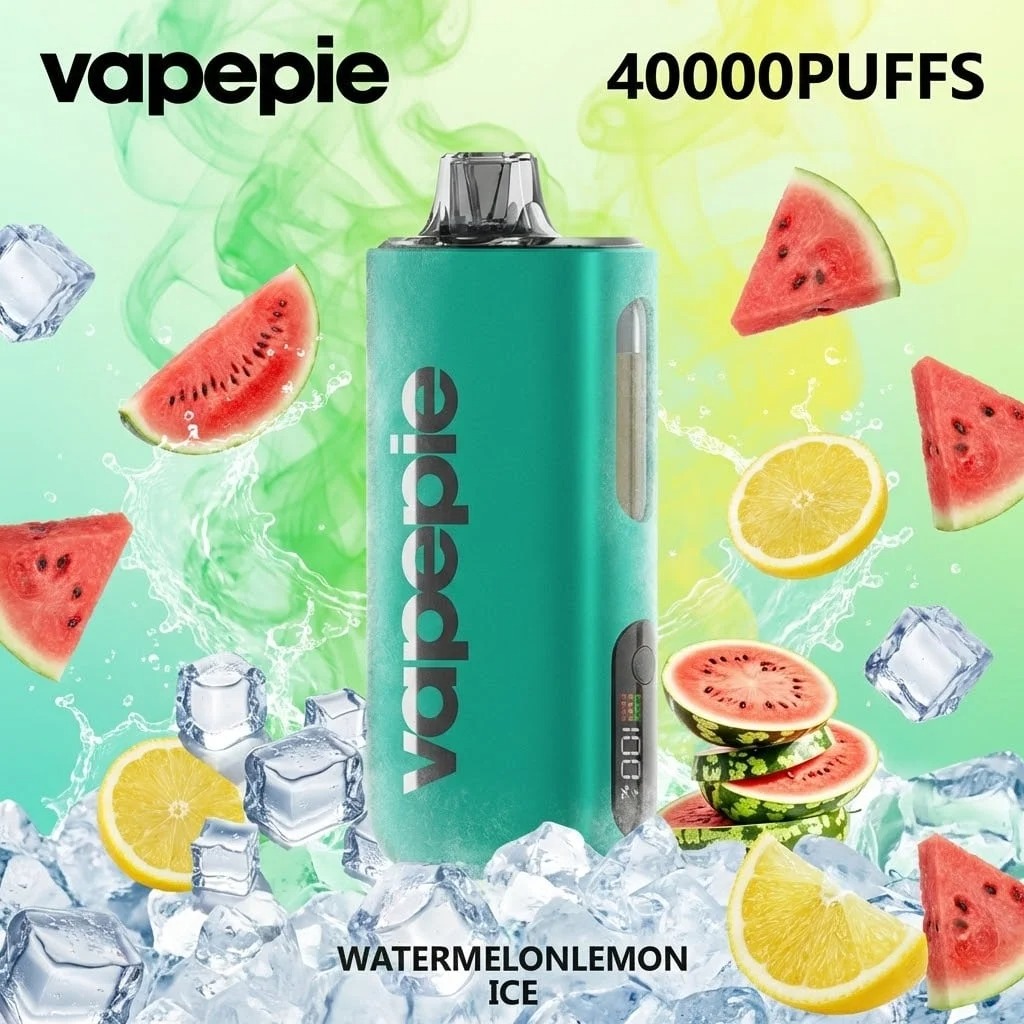 WATERMELONLEMON ICE & VAPEPIE Max 40000 PUFFS