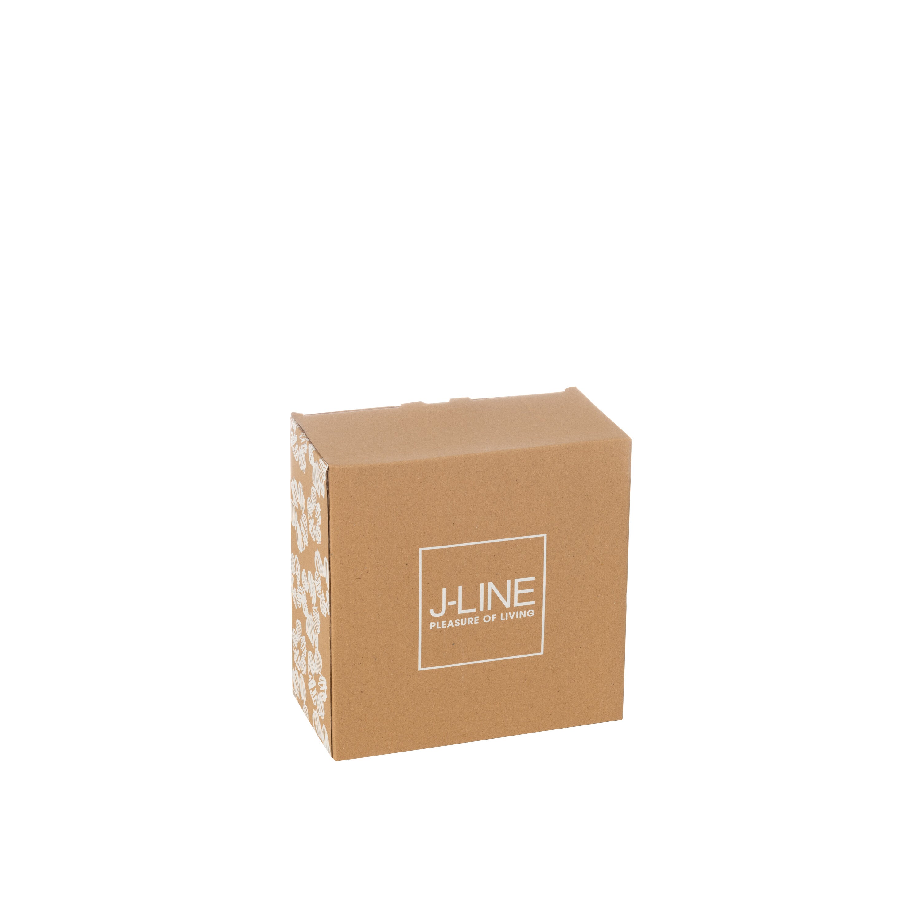 J-Line aperoschaal + dienblad - bamboe keramiek - groen - do