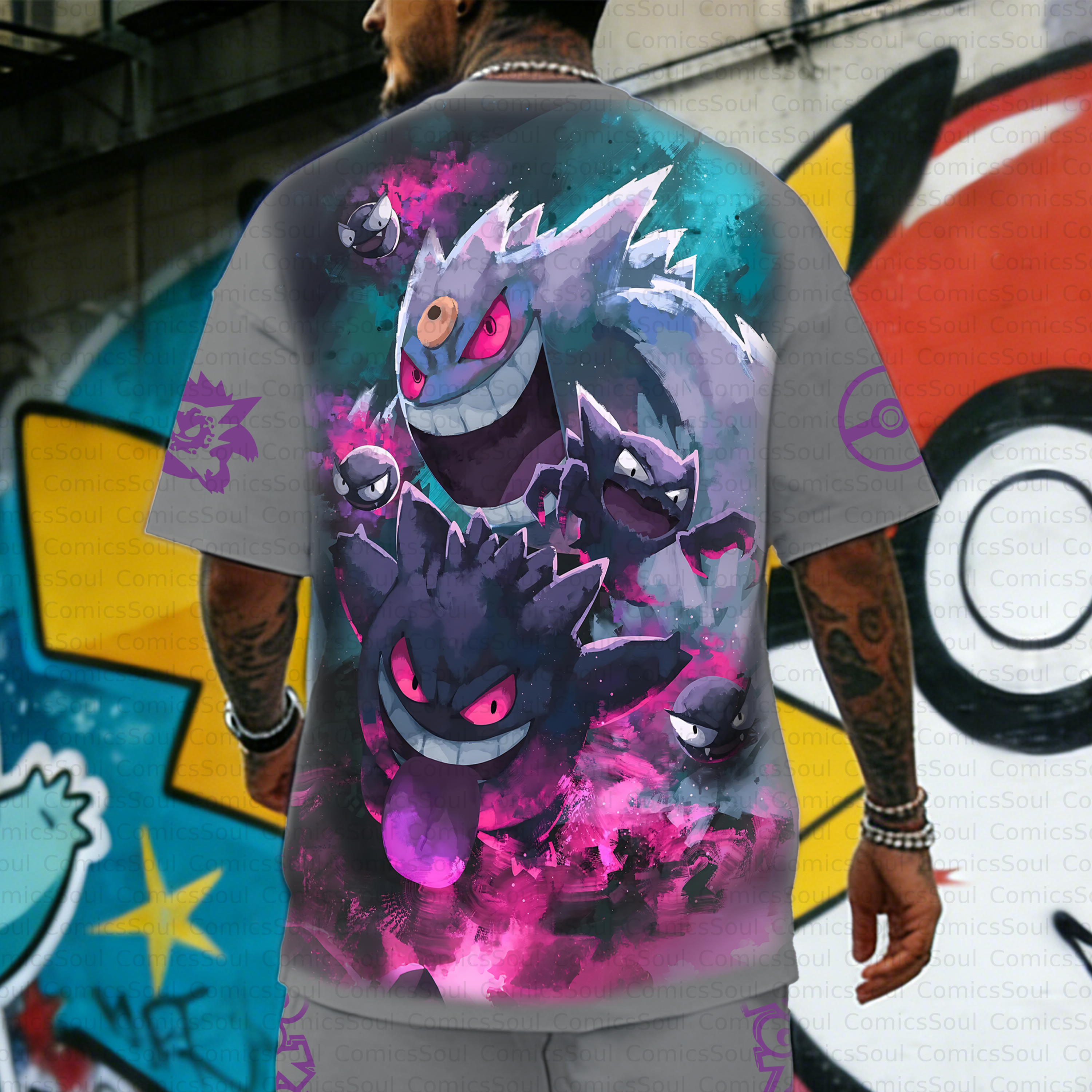 Unisex Anime Inspired Vintage T-Shirt