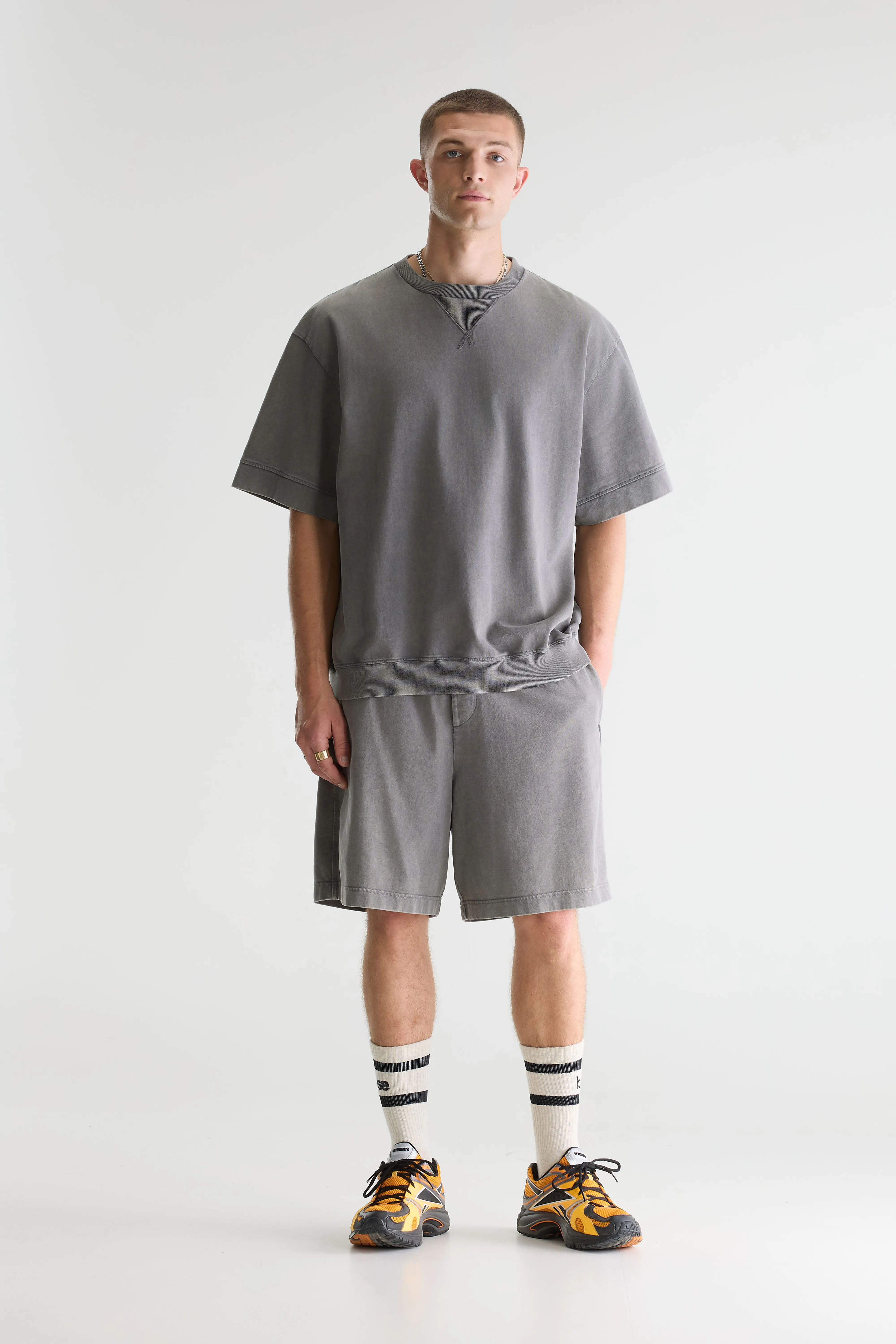 Bellerose Fantom short sleeve t-shirt (261 / M / OXYD GREY)