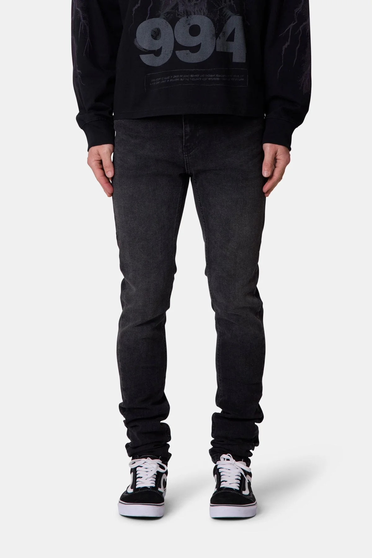 Skinny Denim - Western Black