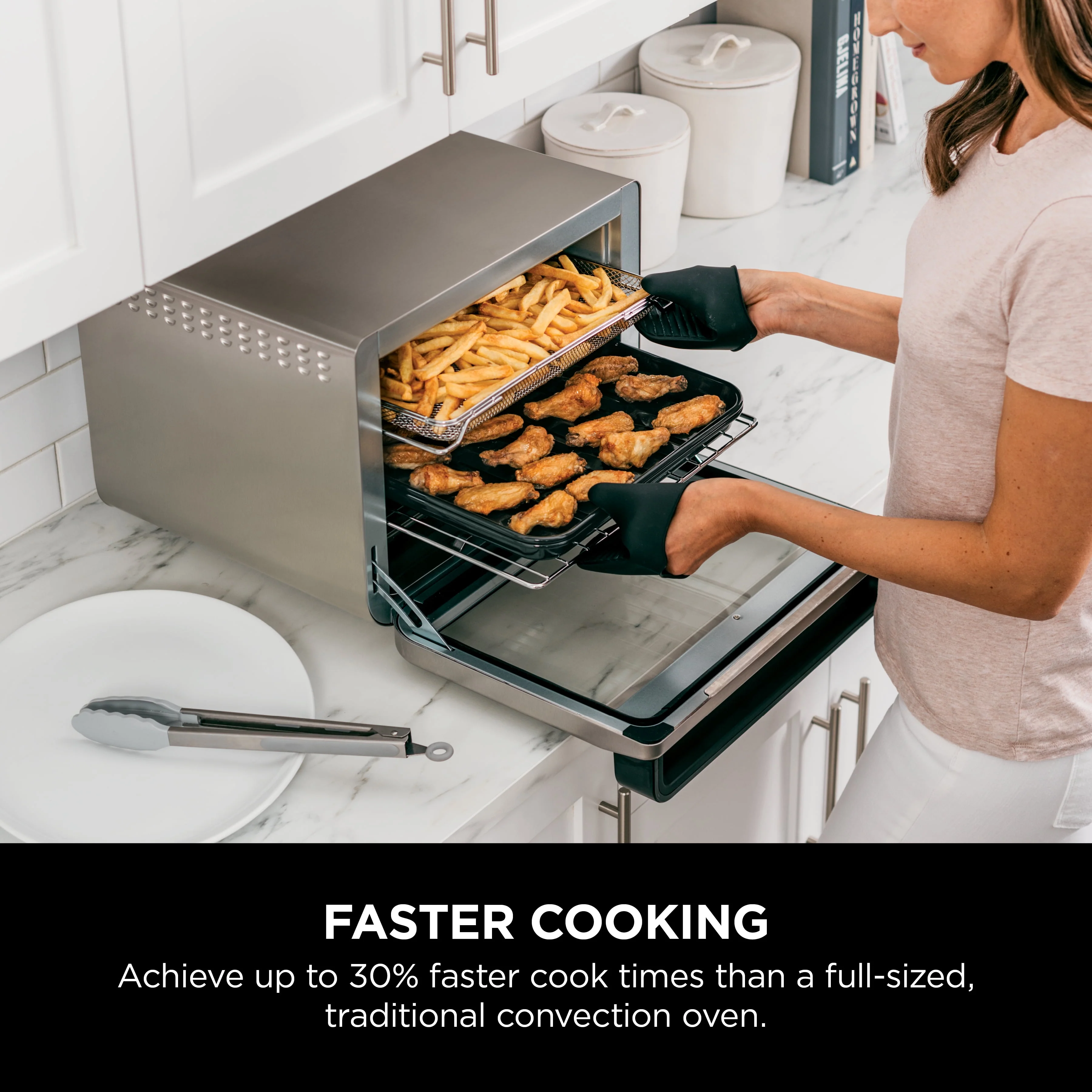 Ninja® Foodi™ 8-in-1 XL Pro Air Fry Oven, Large Countertop Convection Oven, DT200 - Image 8
