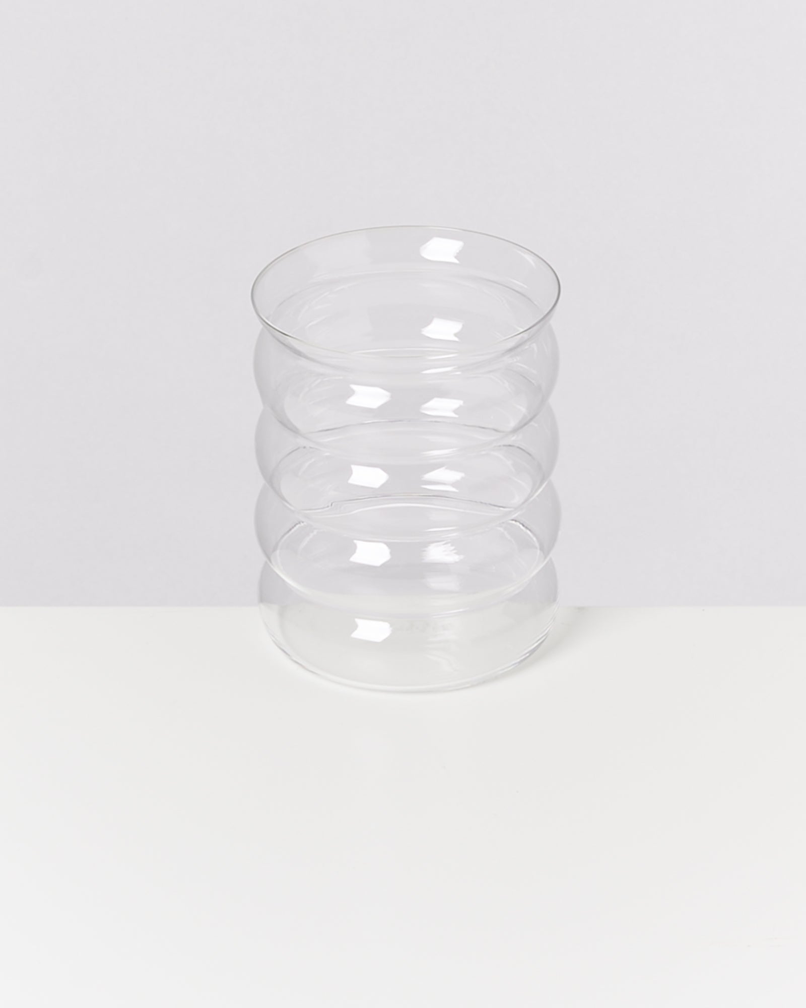 Joia Glas groß bubble transparent