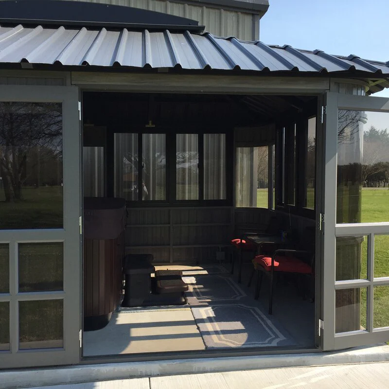Colorado 17.5 Ft. W x 11.5 Ft. D Composite PVC Patio Gazebo Gazebo