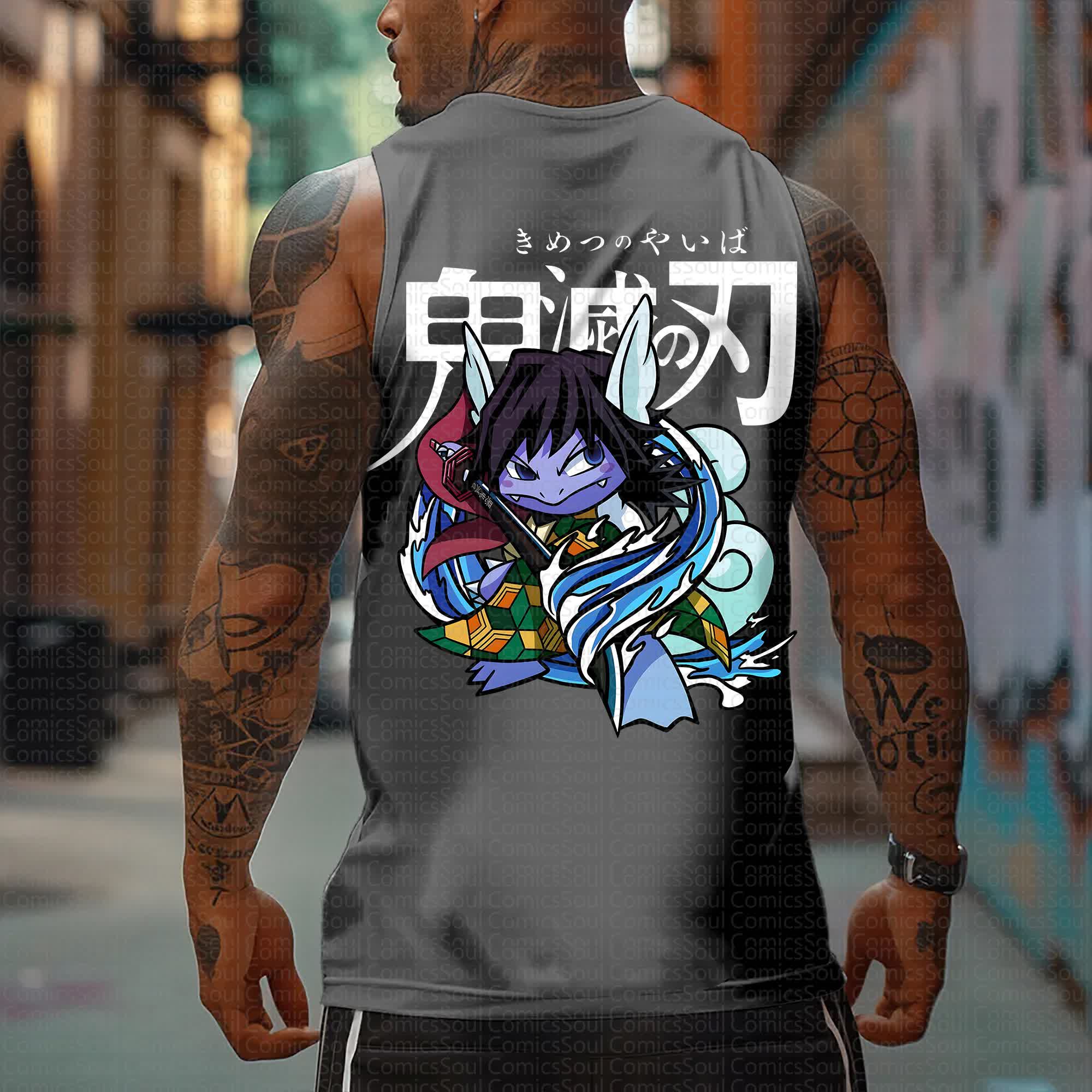Unisex “Comicssoul X Comicssoul” Casual Anime  Tank Top TeeThreads Sustain the Scene with Custom Apparel