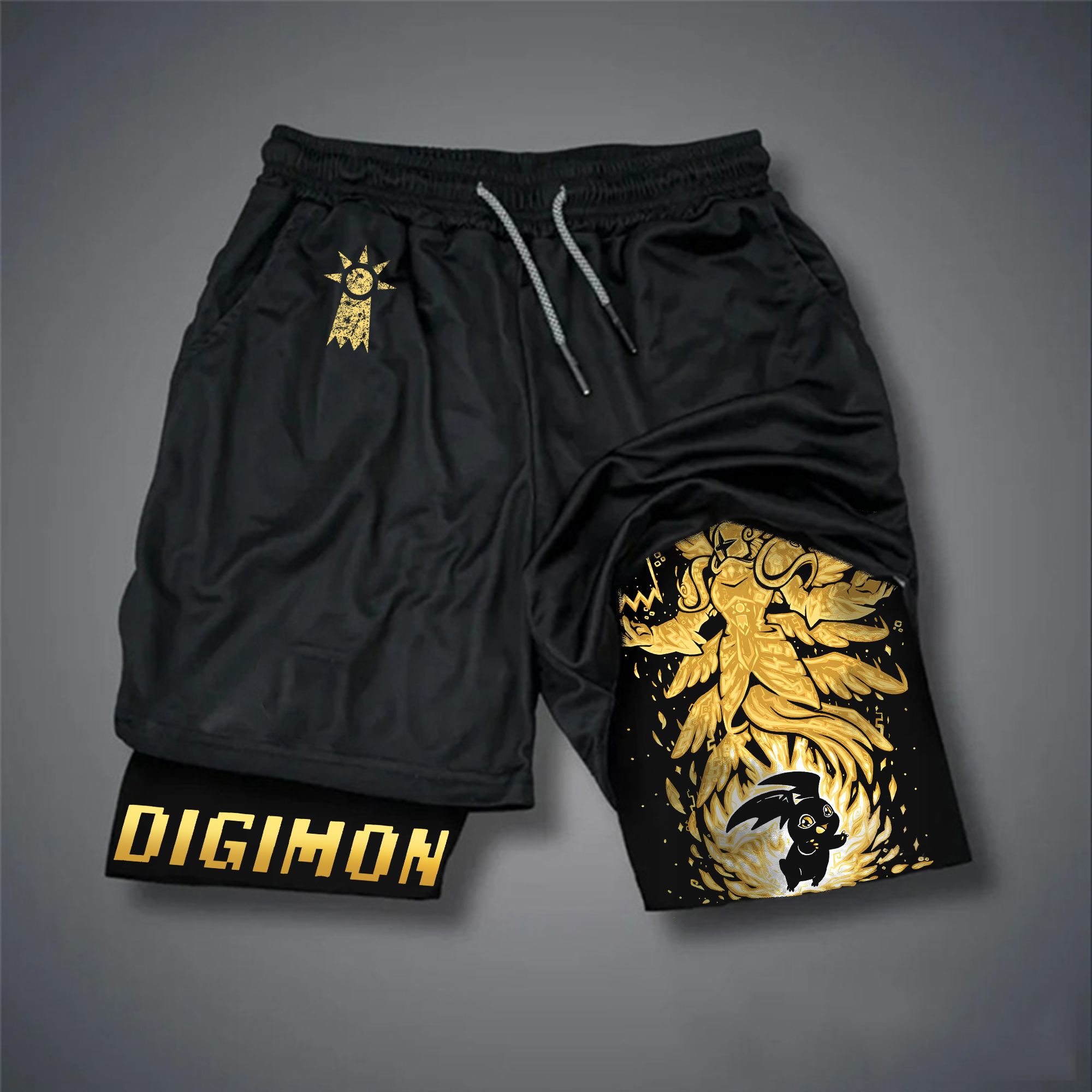 Unisex  “Comicssoul” Casual Anime Streetwear Shorts