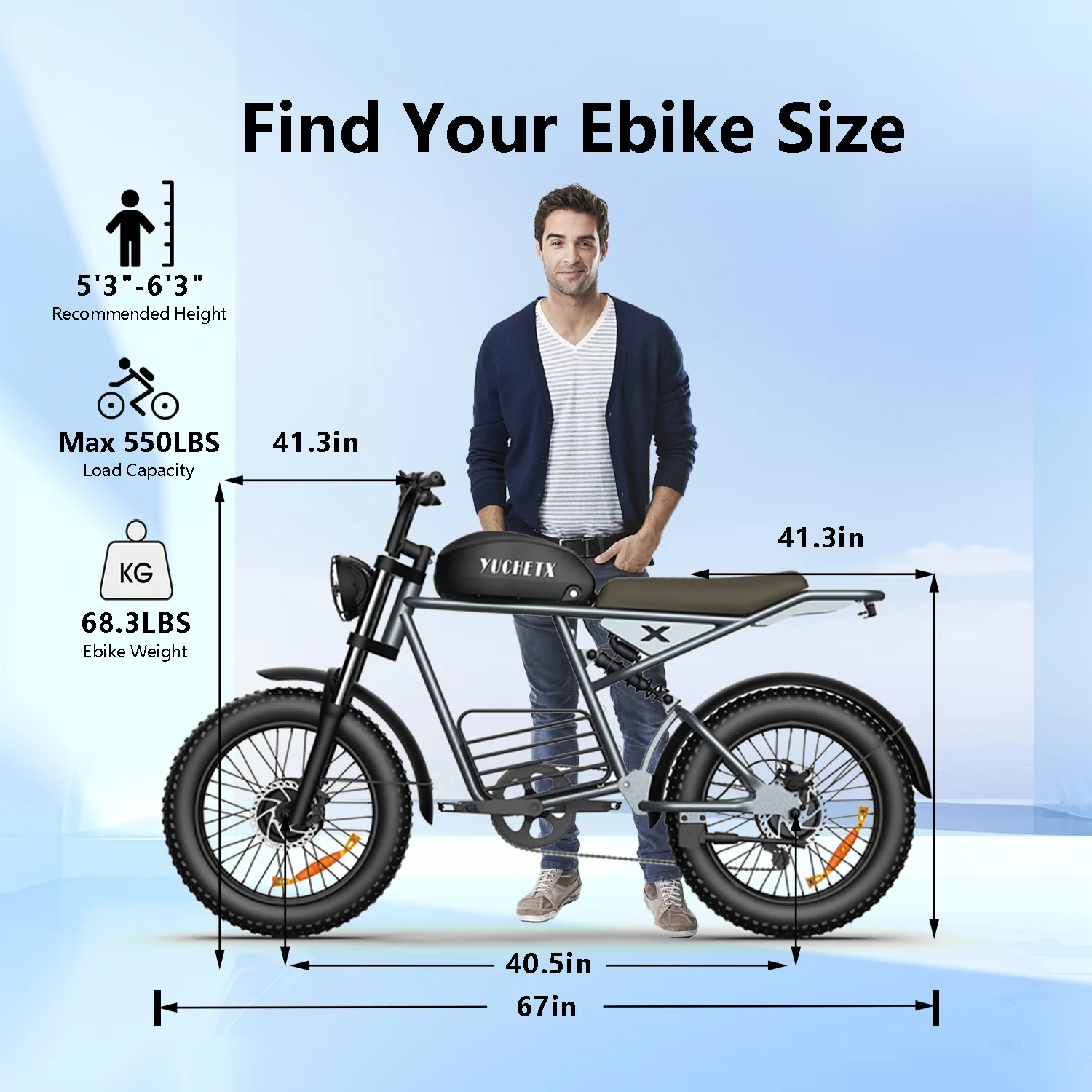 Electric Bike for Adults with 1500W Peak Motor,Max 35MPH & 56Mile-Moped ebikes with 18.9AH Battery,20" Fat Tire Commuting Off Road Mountain Ebike-Max 550LBS,UL2849 Certified - Image 4