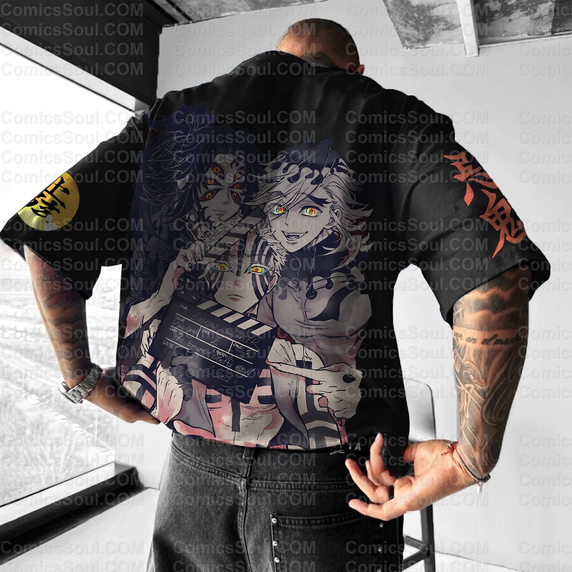 Unisex Anime Inspired Vintage T-Shirt| KNY