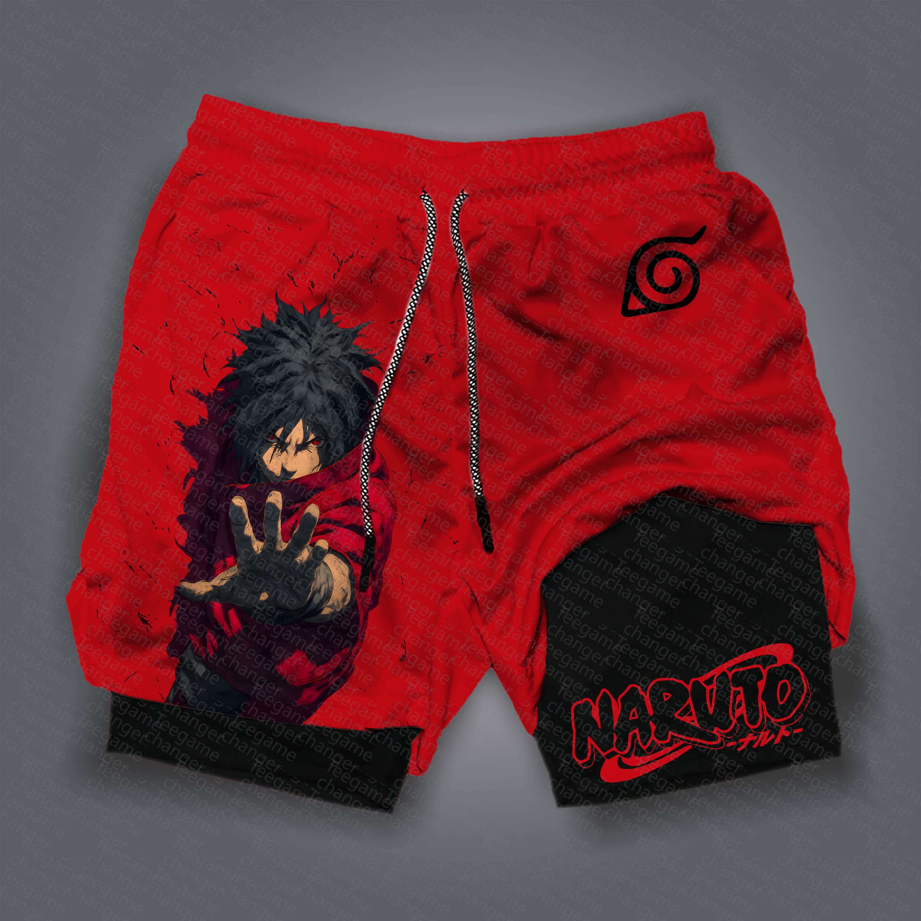 Unisex   Casual Anime Streetwear Shorts
