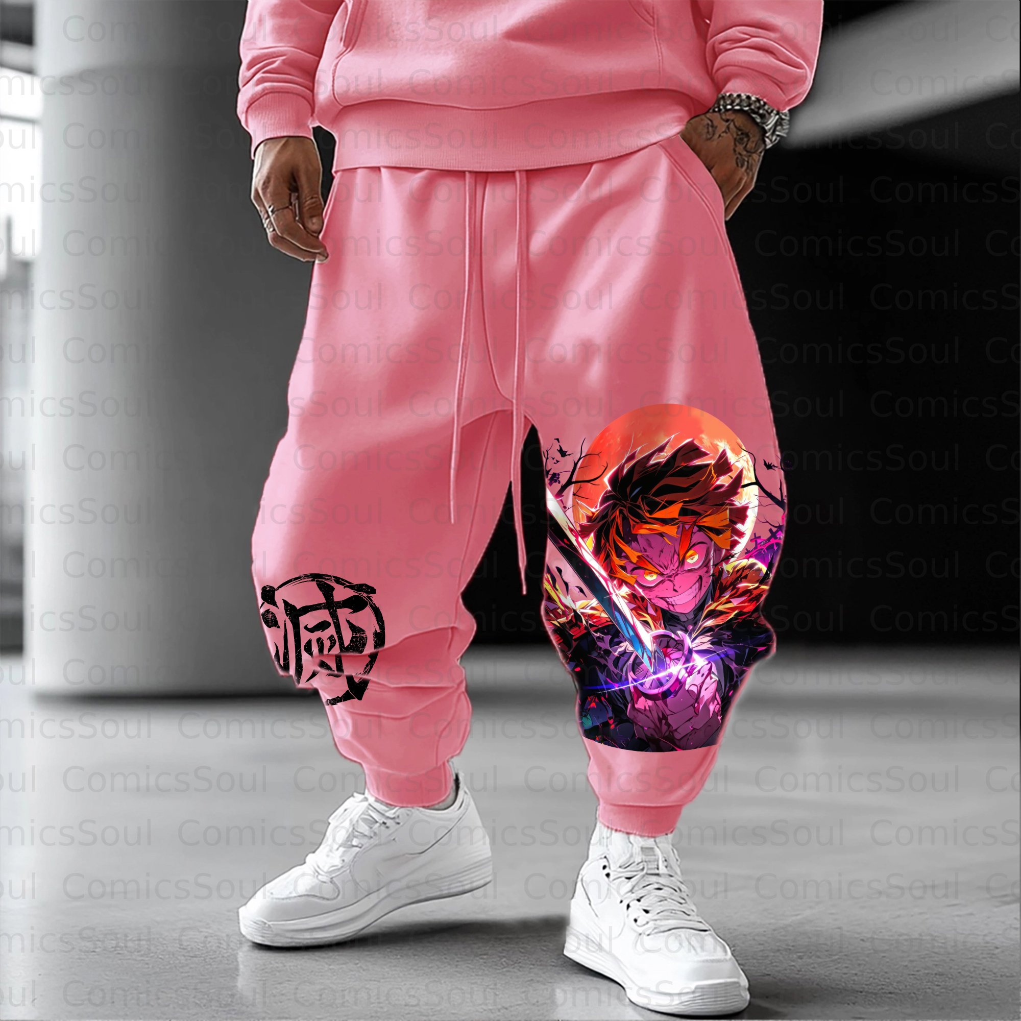 Unisex Halloween Anime Inspired Vintage Pants
