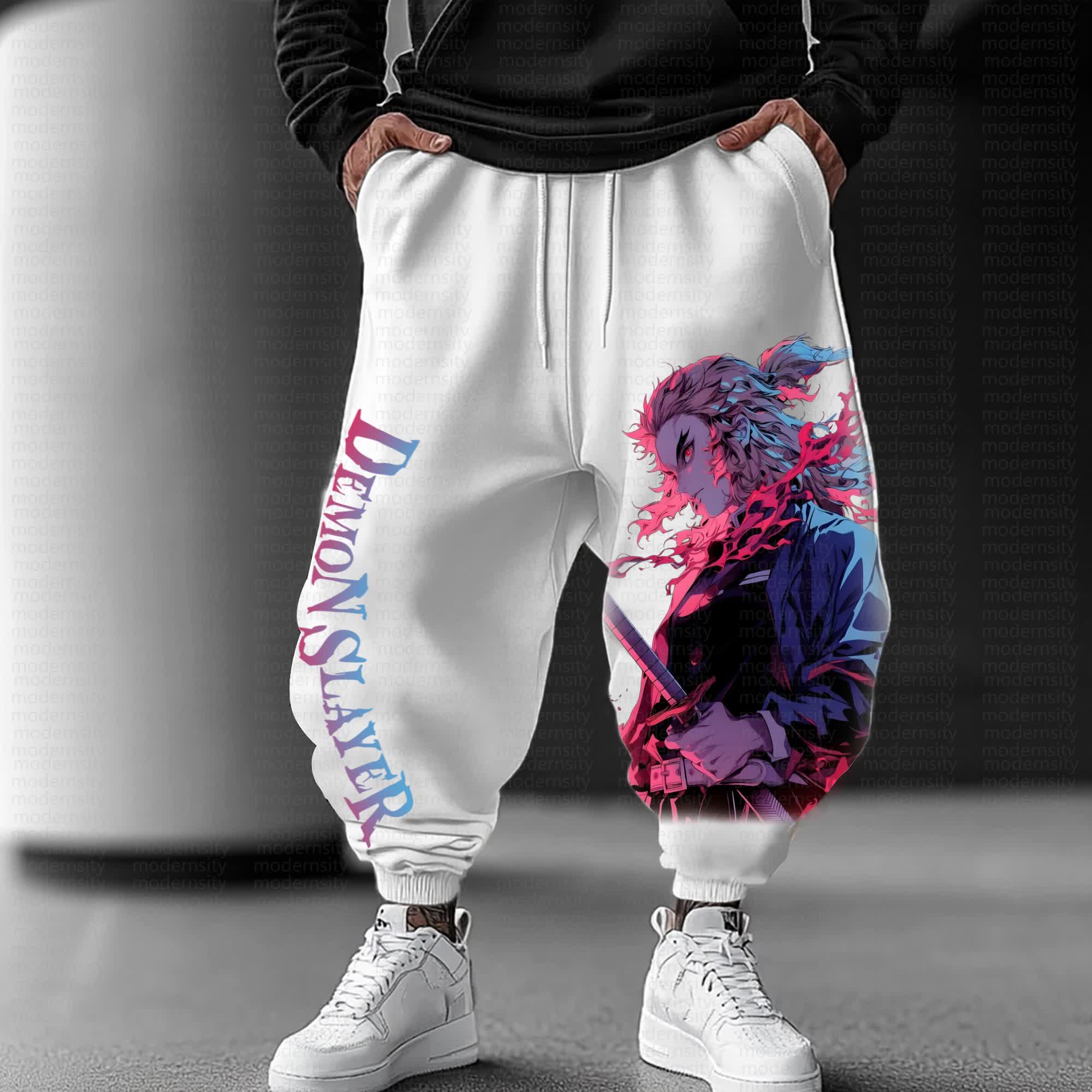 Unisex Anime Inspired Vintage Pants丨Comicssoul