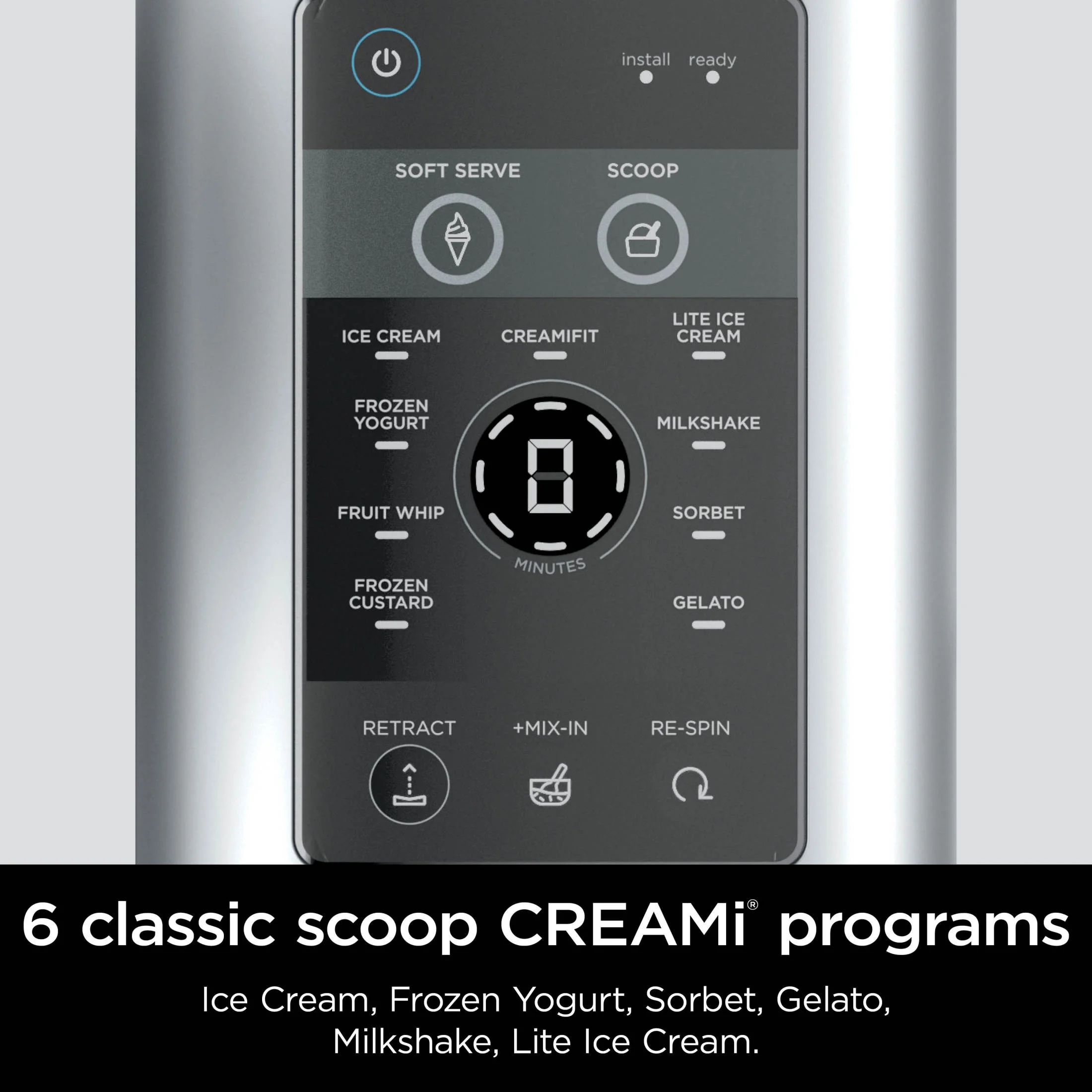 Ninja Swirl? by CREAMi? Soft Serve and Ice Cream Maker, 13 One-Touch Programs, NC701 - Image 3