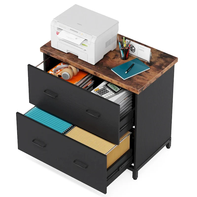 2-Drawer Lateral File Cabinet for Office Organization