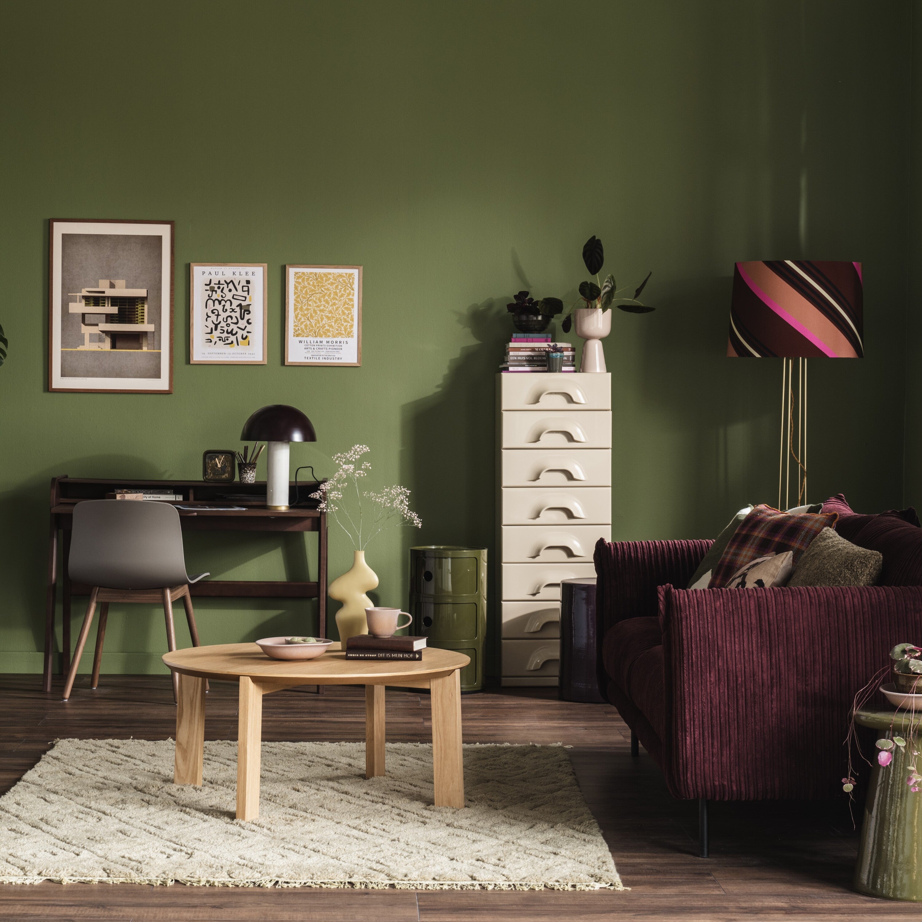 HKliving Chest Ladekast - 8 Lades - Cream