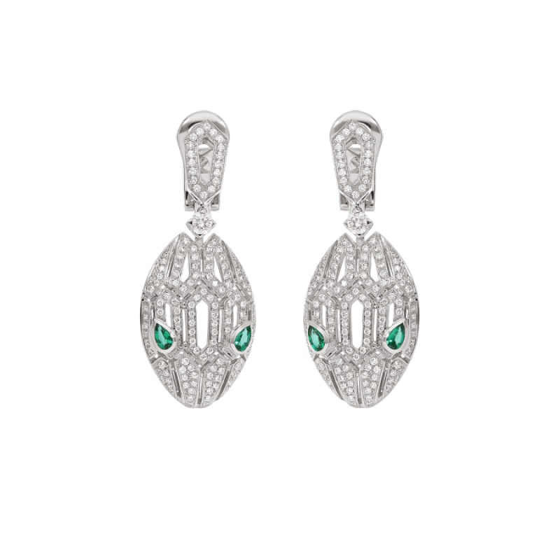 Replicate Serpenti Seduttori gilded snake earrings(1:1 replica) - Original Replica Club