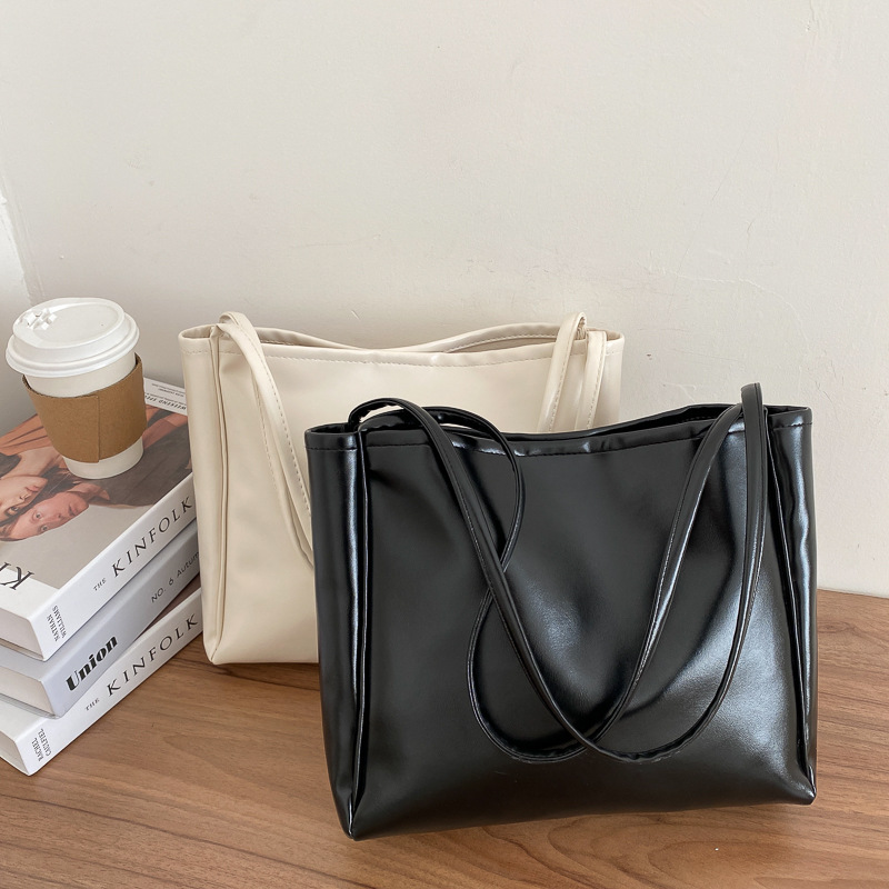 Women's large autumn bag 2020 new trendy stylish tote bag, simple and elegant, large capacity shoulder bag, casual crossbody bag