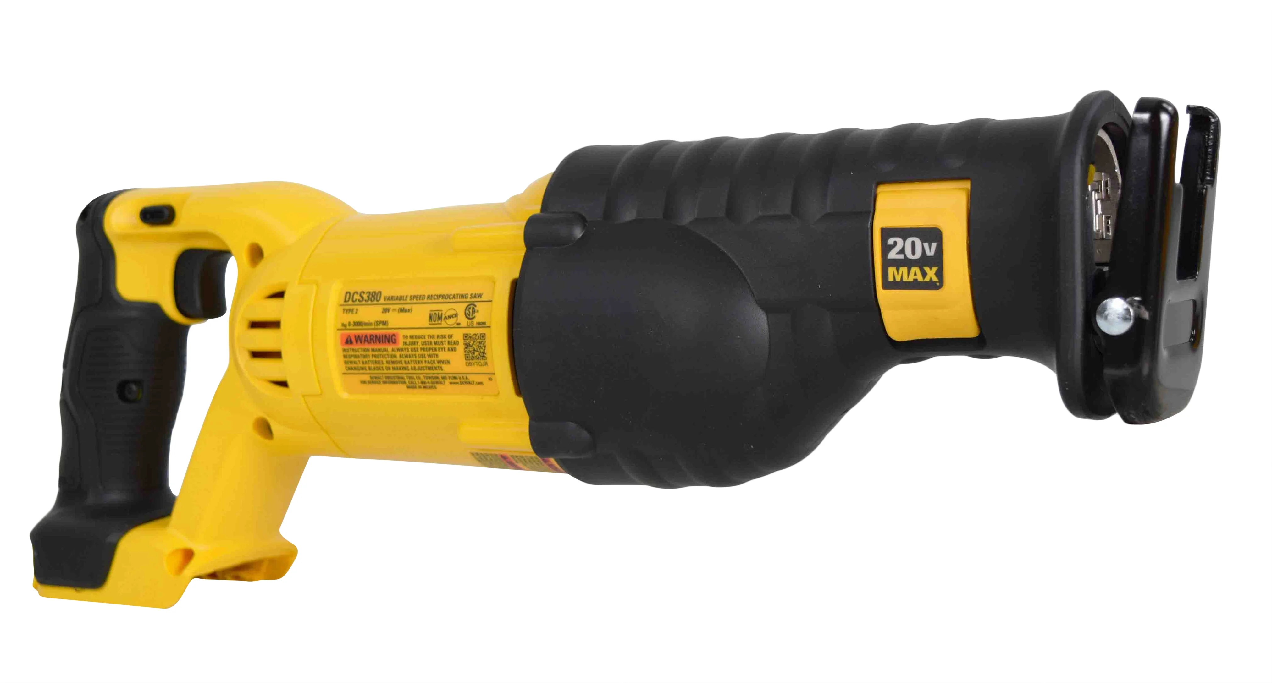 DeWALT Max 20V Cordless Reciprocating Saw DCS380B (Bare Tool) - Image 4