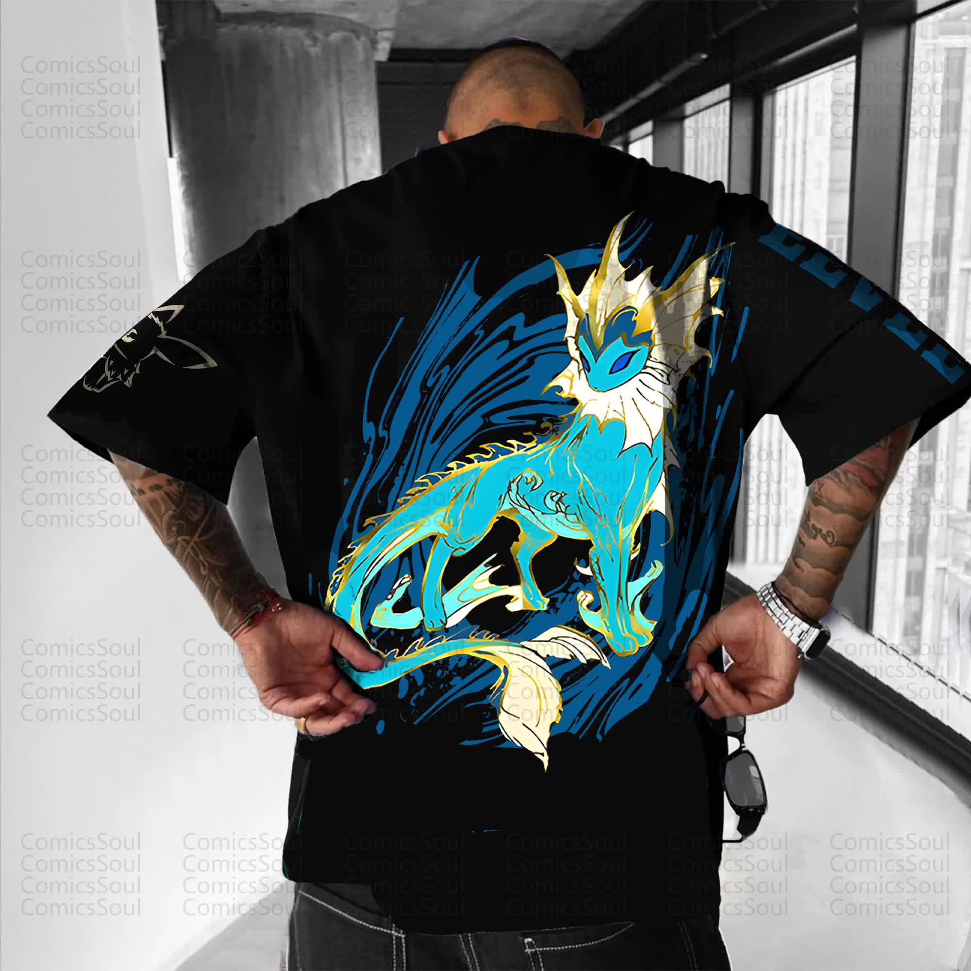 Unisex Anime Inspired Vintage T-Shirt丨Comicssoul