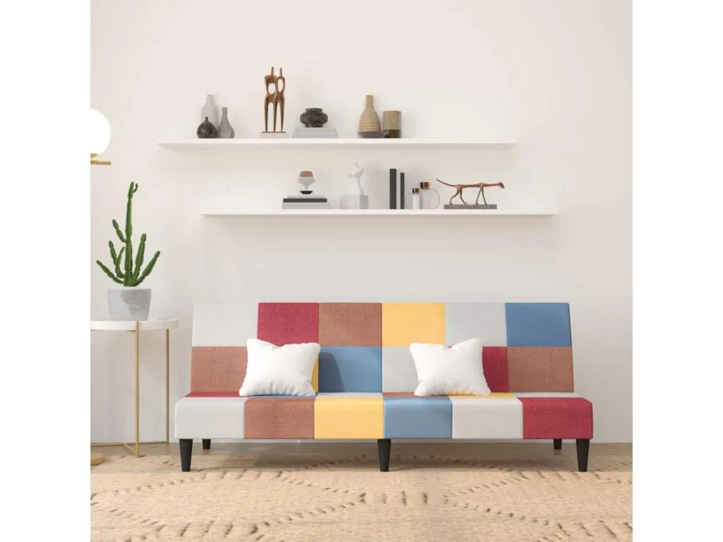 Sofá cama de 2 plazas tela 93178YQOU