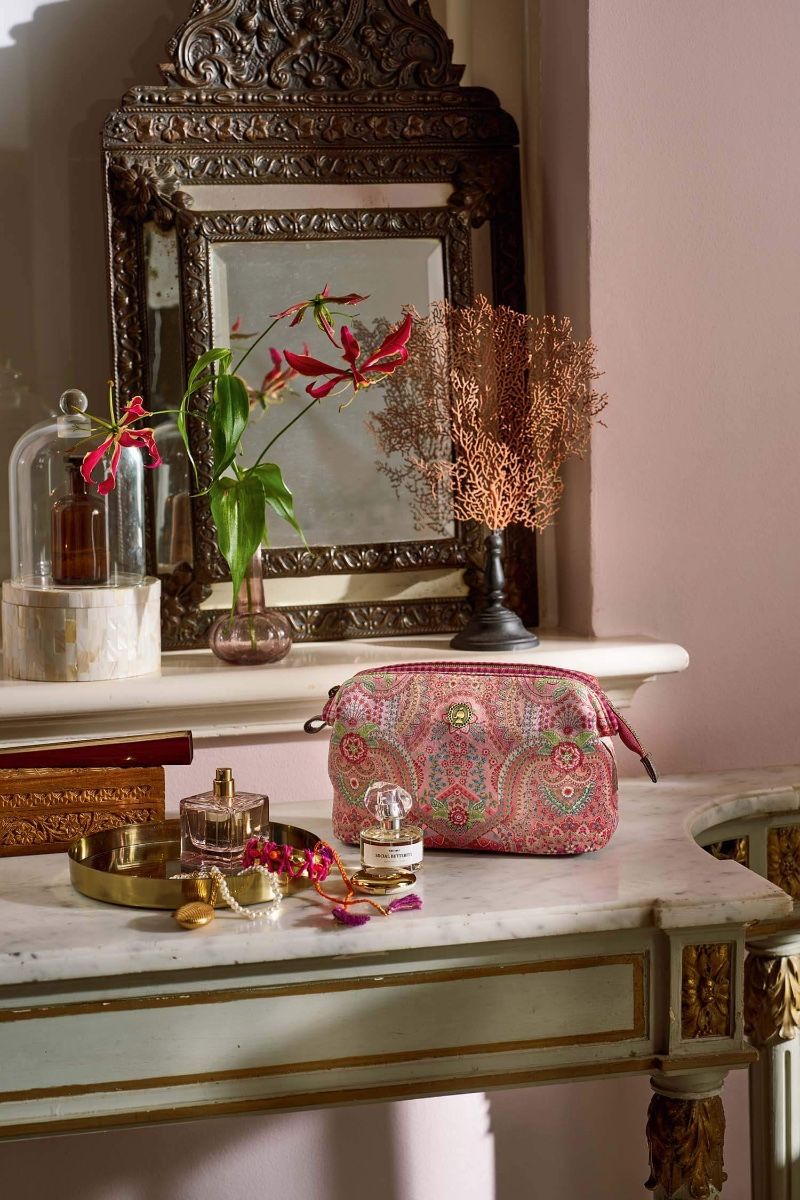 Cosmetic Purse Cooper Medium Jabali Red