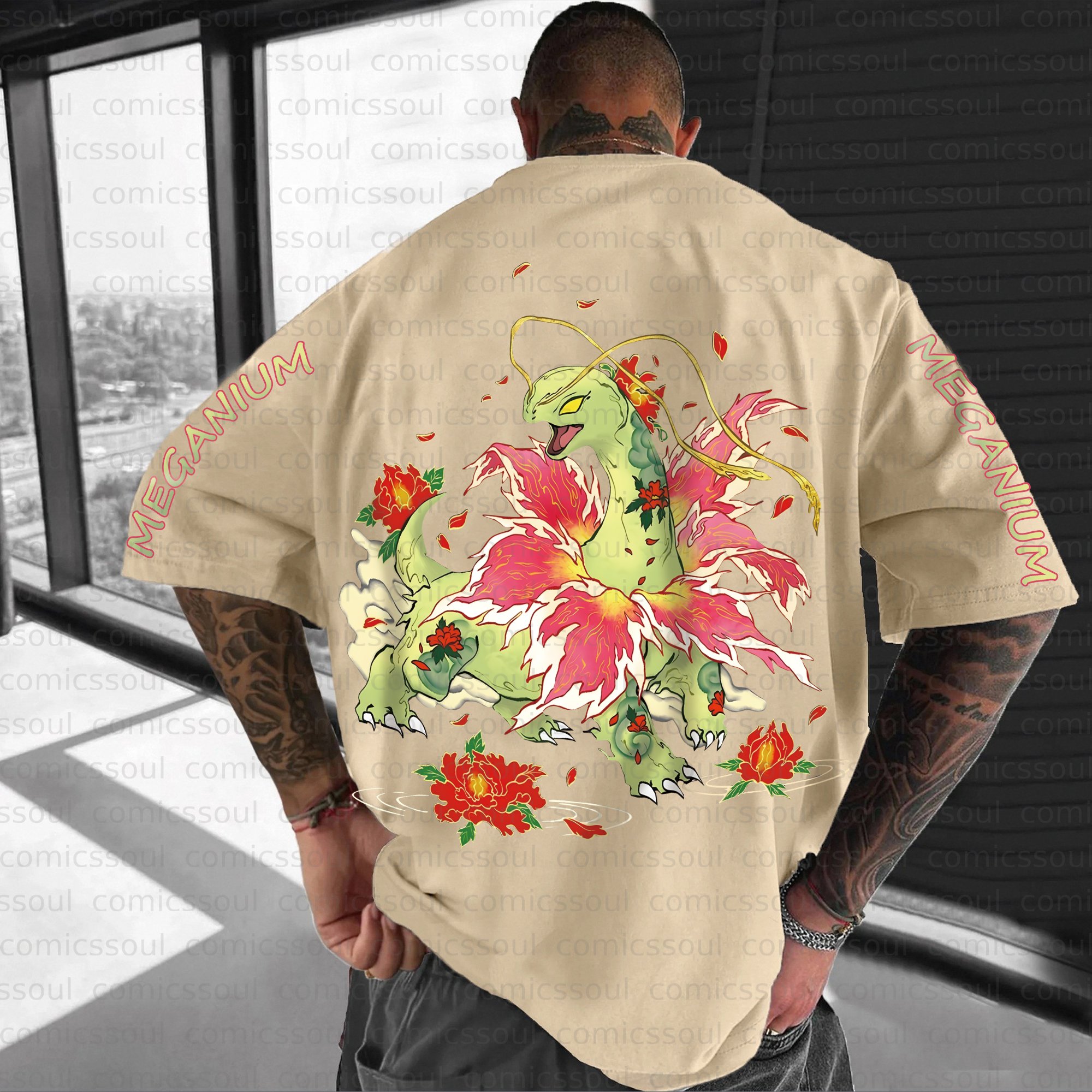 Unisex Anime Inspired Vintage T-Shirt