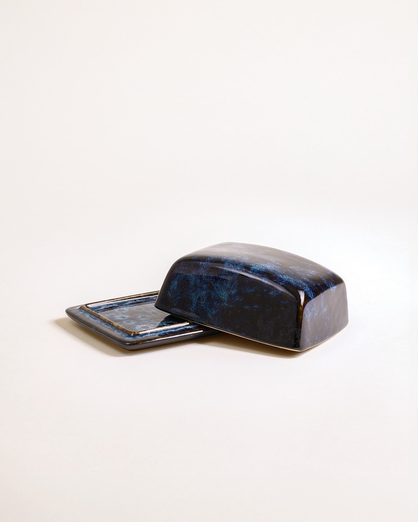 Cordoama Butterdose dunkelblau