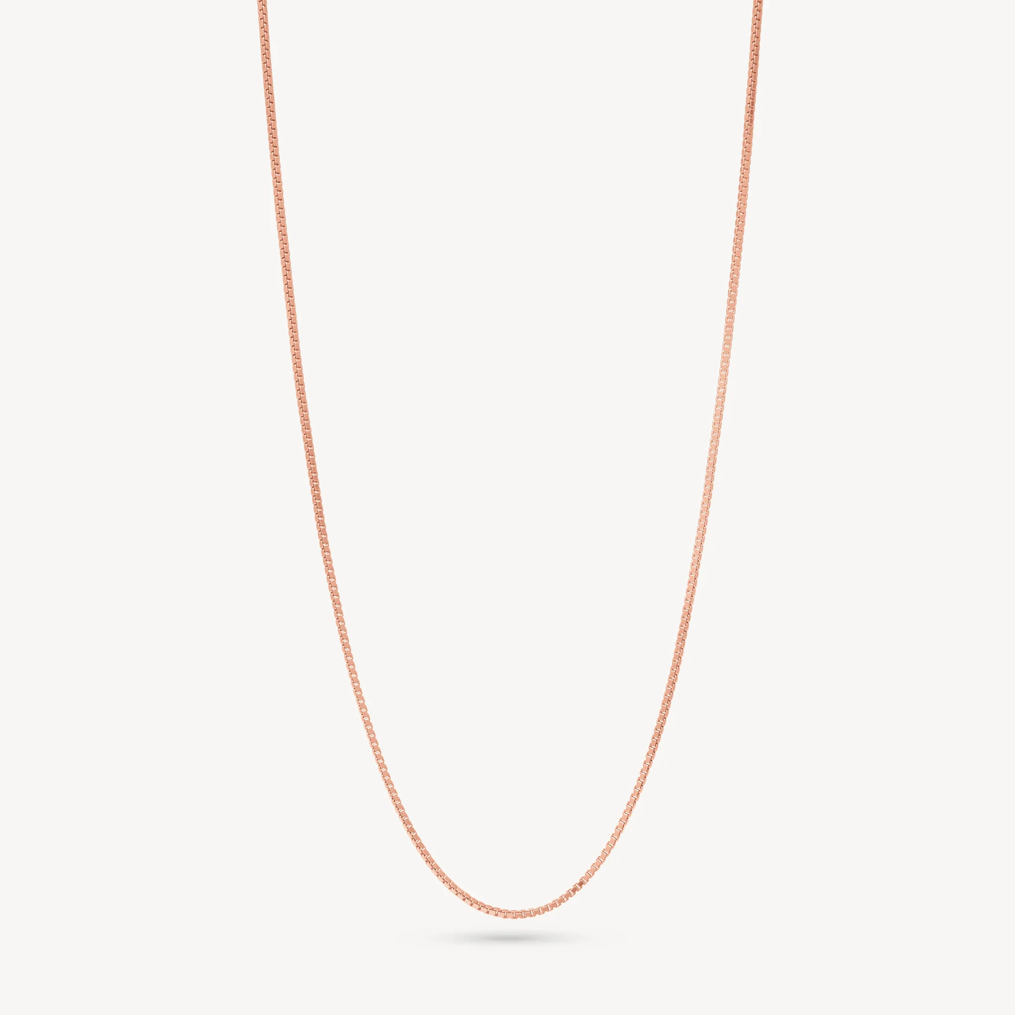 Box Chain Slider Necklace