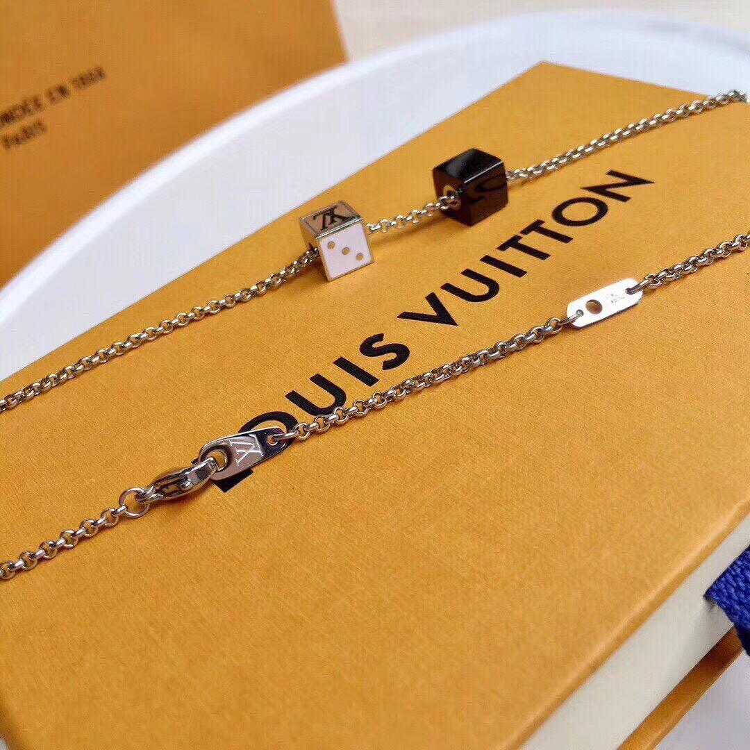 Louis Vuitton Dice Pendant Necklace - Original Replica Club