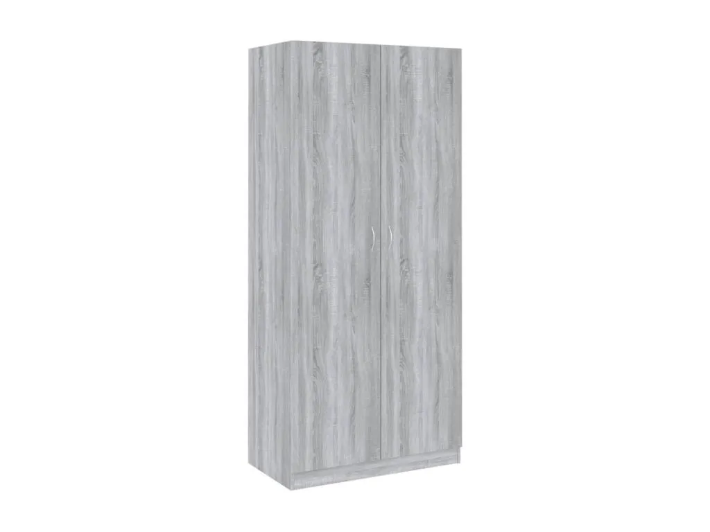 Armario Decoesp contrachapada gris Decoesp 90x52x200 cm GUXE73994
