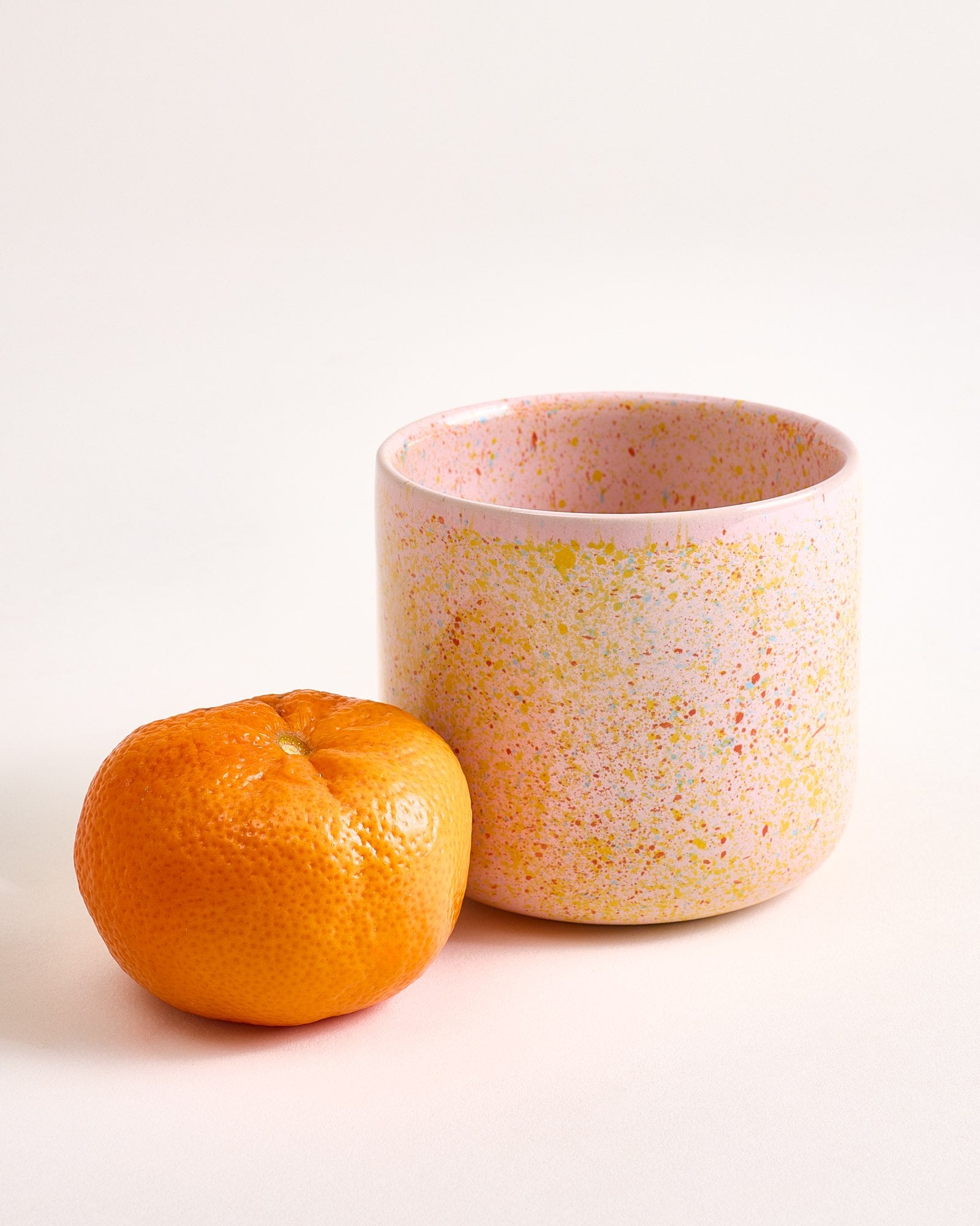 Nódoa Becher groß gesprenkelt rosa