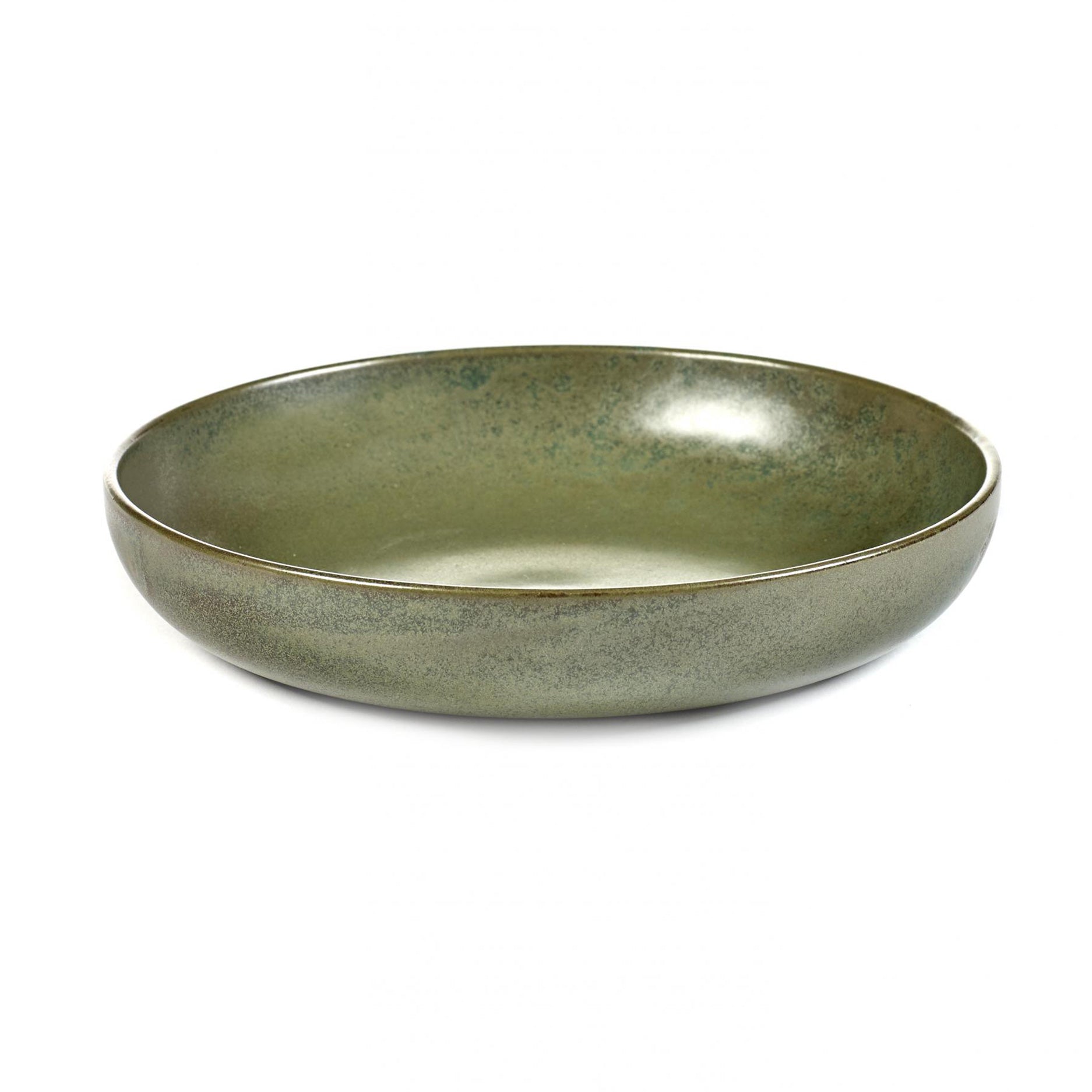SERAX - Sergio Herman - Surface Diep Bord 4 st. - Ø 21 cm - Camogreen