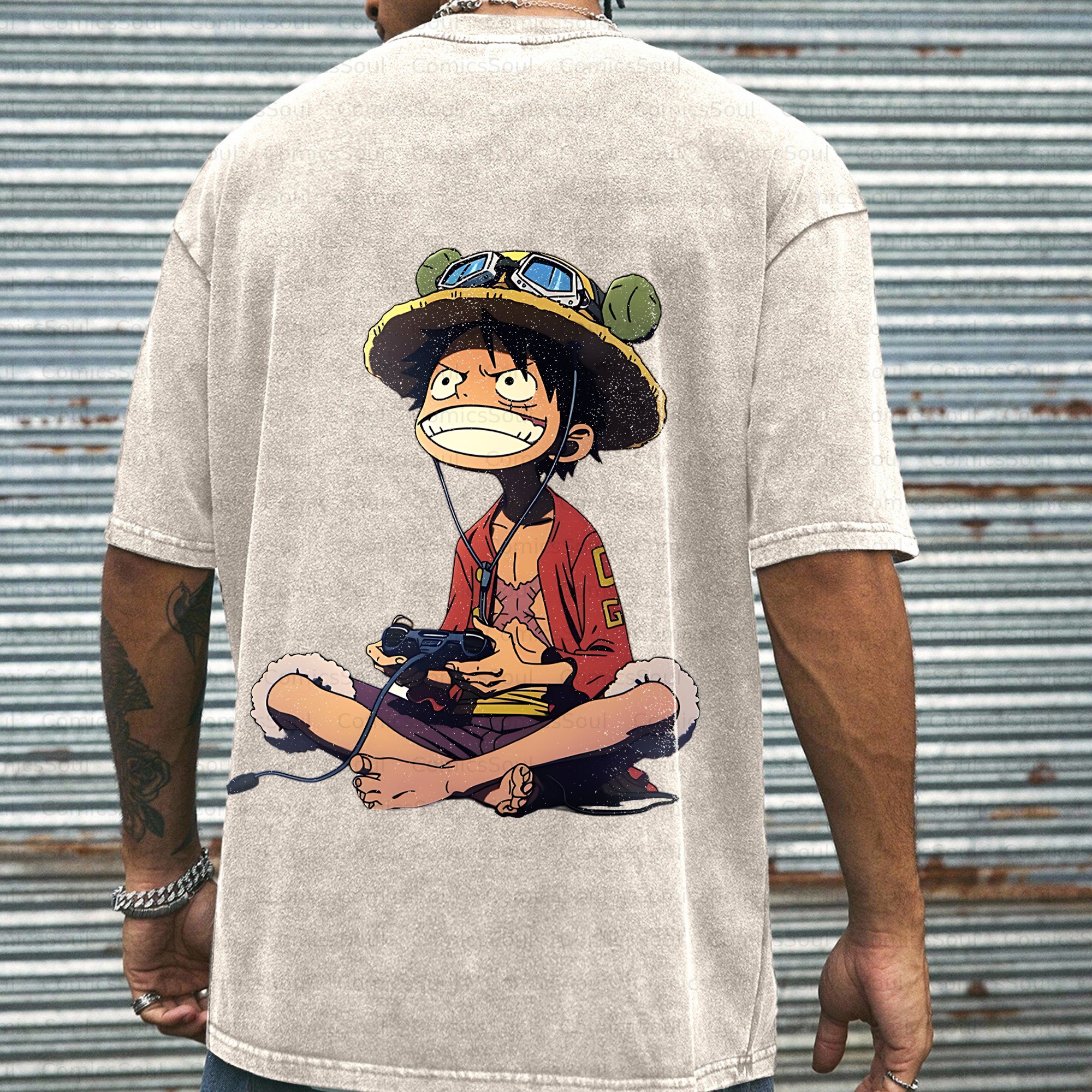 Unisex  Inspired Vintage Washed T-Shirt