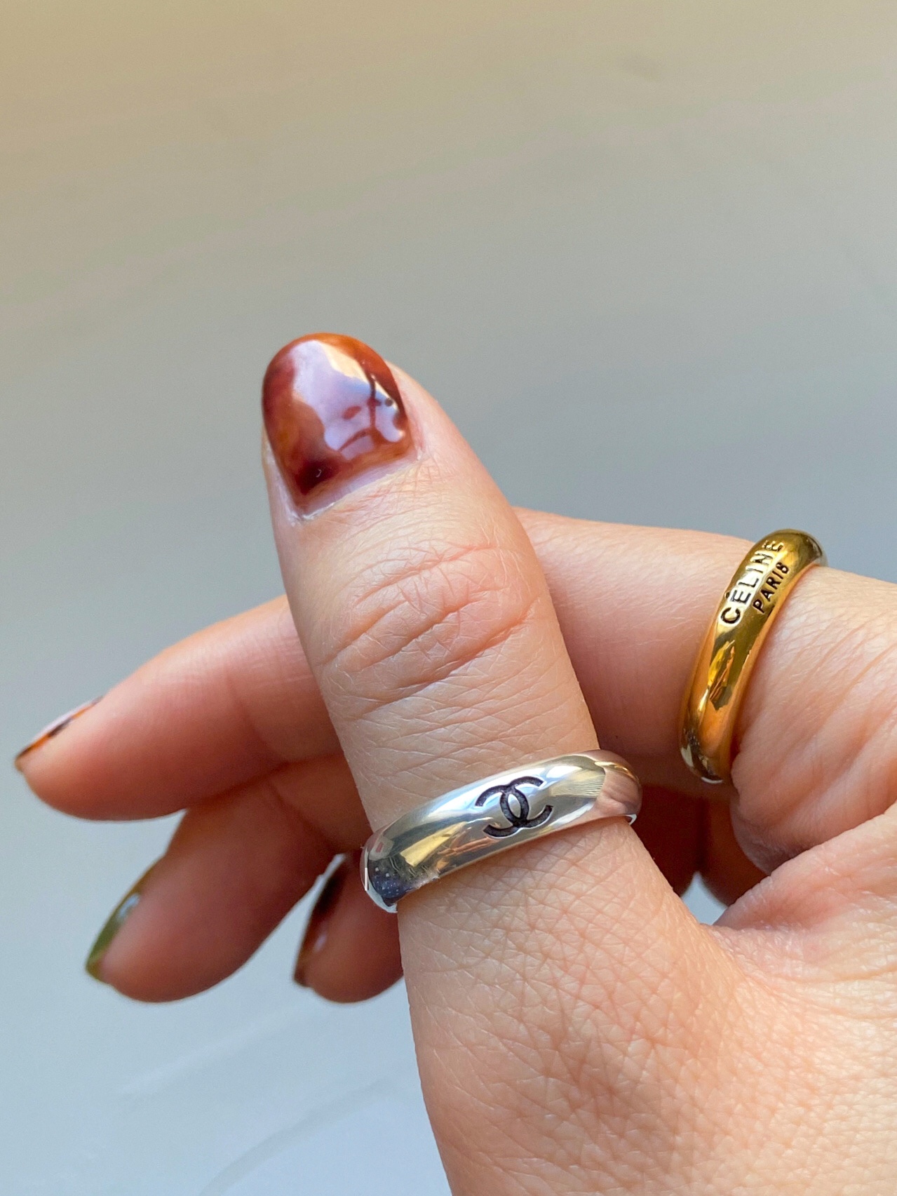 Chanel Minimalist and Elegant Silver Ring - Original Replica Club