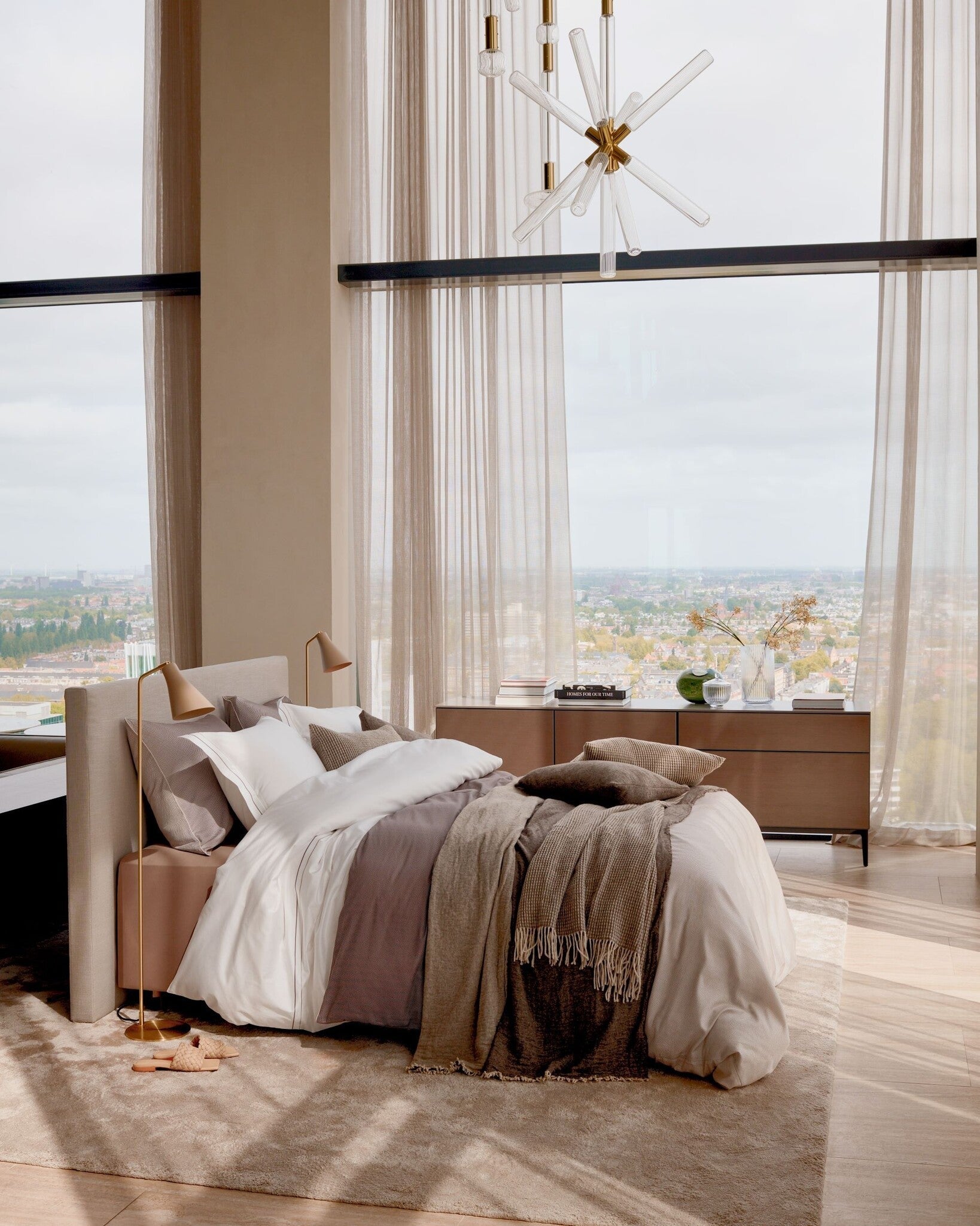 Vandyck Purity Napels Dekbedovertrek 200 x 200/220 cm - Sand