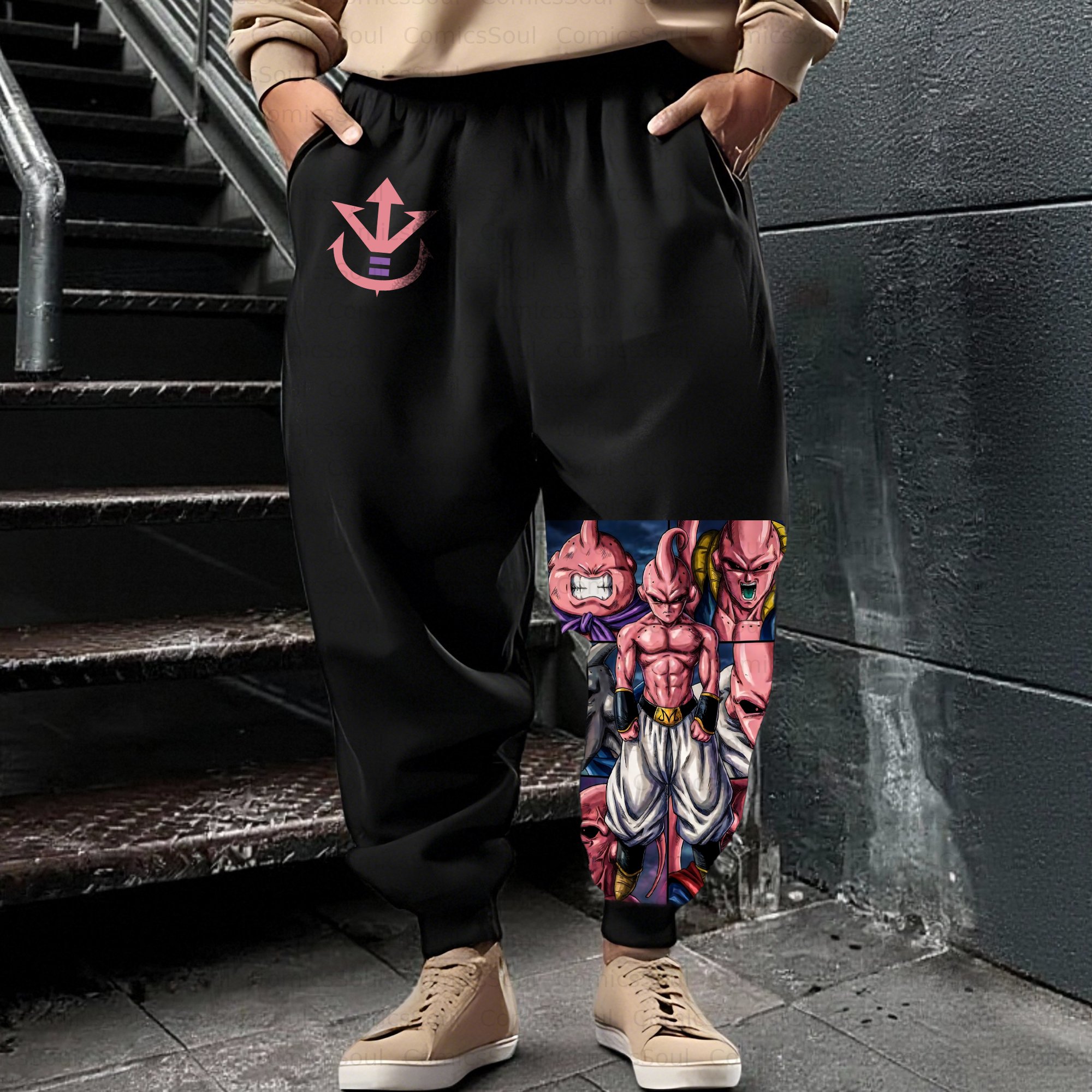 Unisex Casual Anime Streetwear Pant