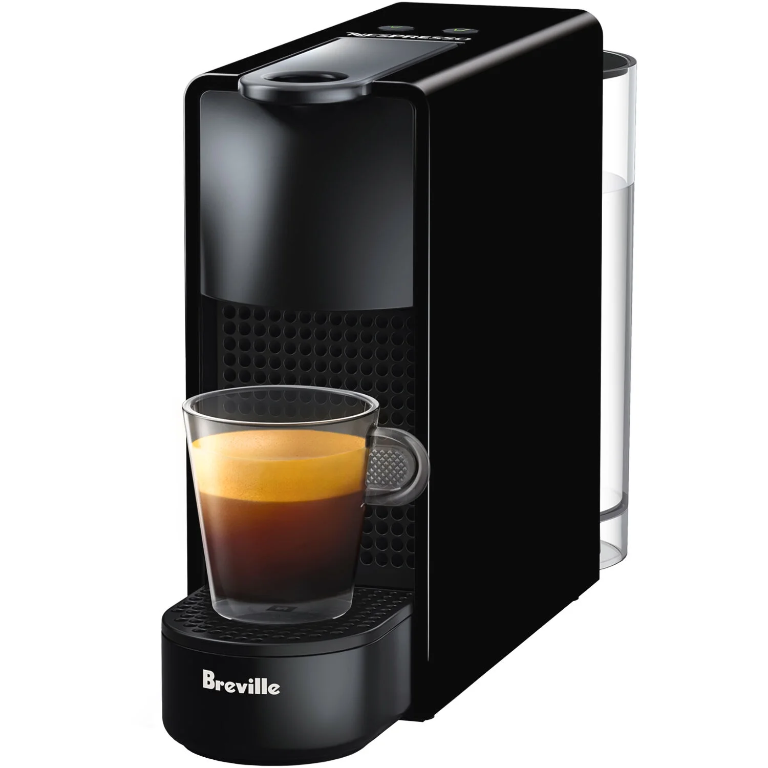 Breville New Nespresso Essenza Mini Single-Serve Machine Aeroccino Milk Frothier, Black - Image 8