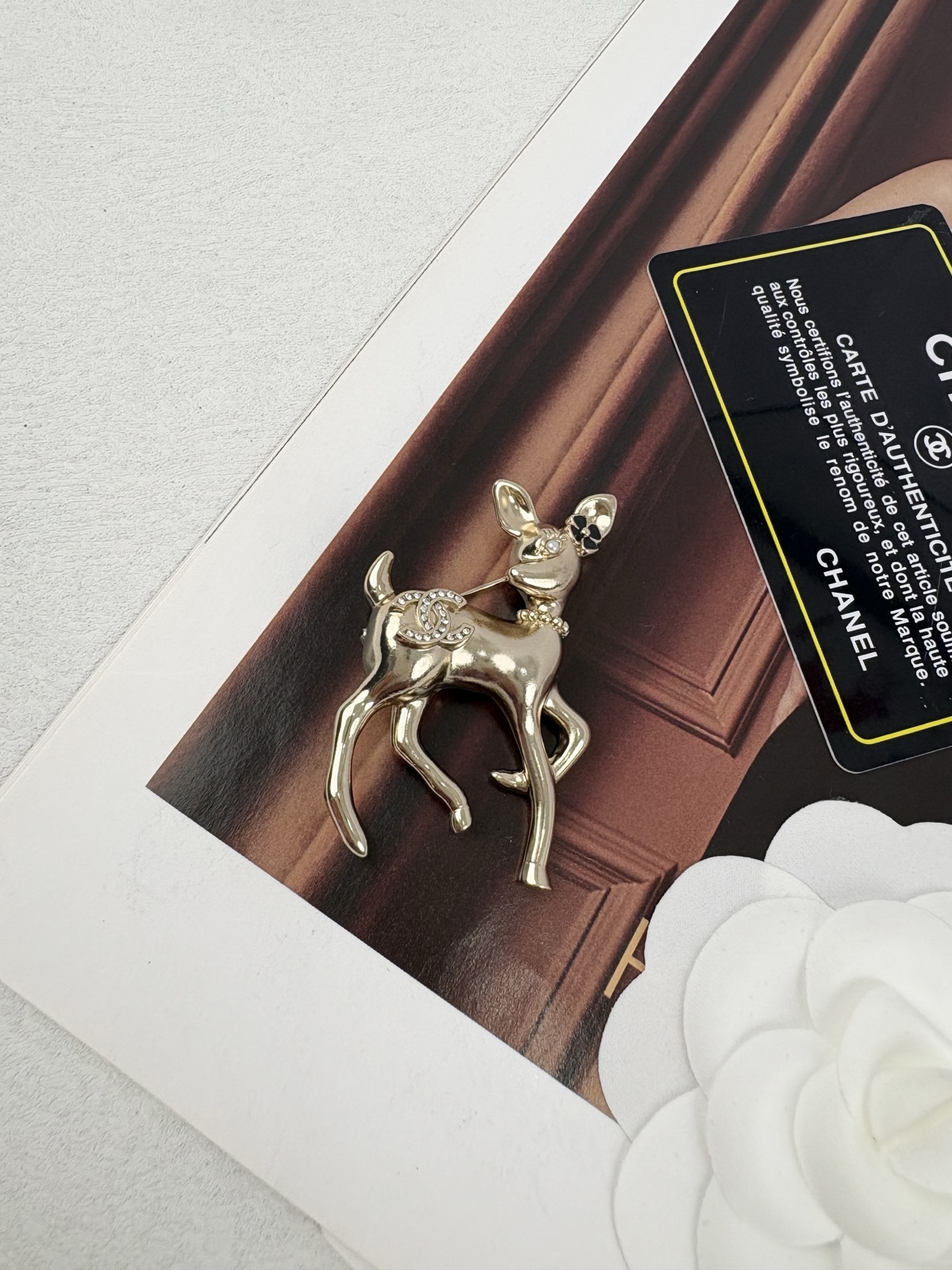 Chanel Reindeer Brooch - Original Replica Club