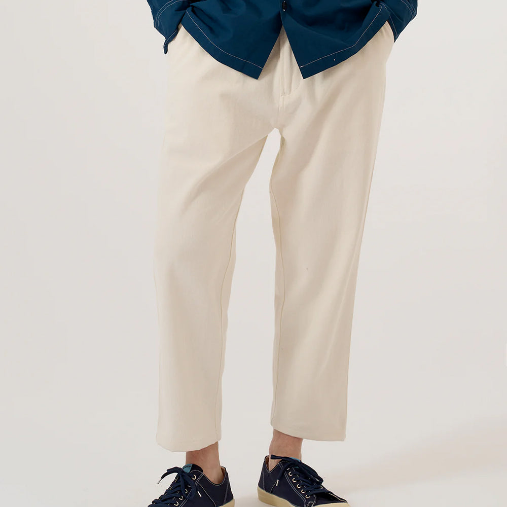 Universal Works - Pantalon Hi Water - Ecru