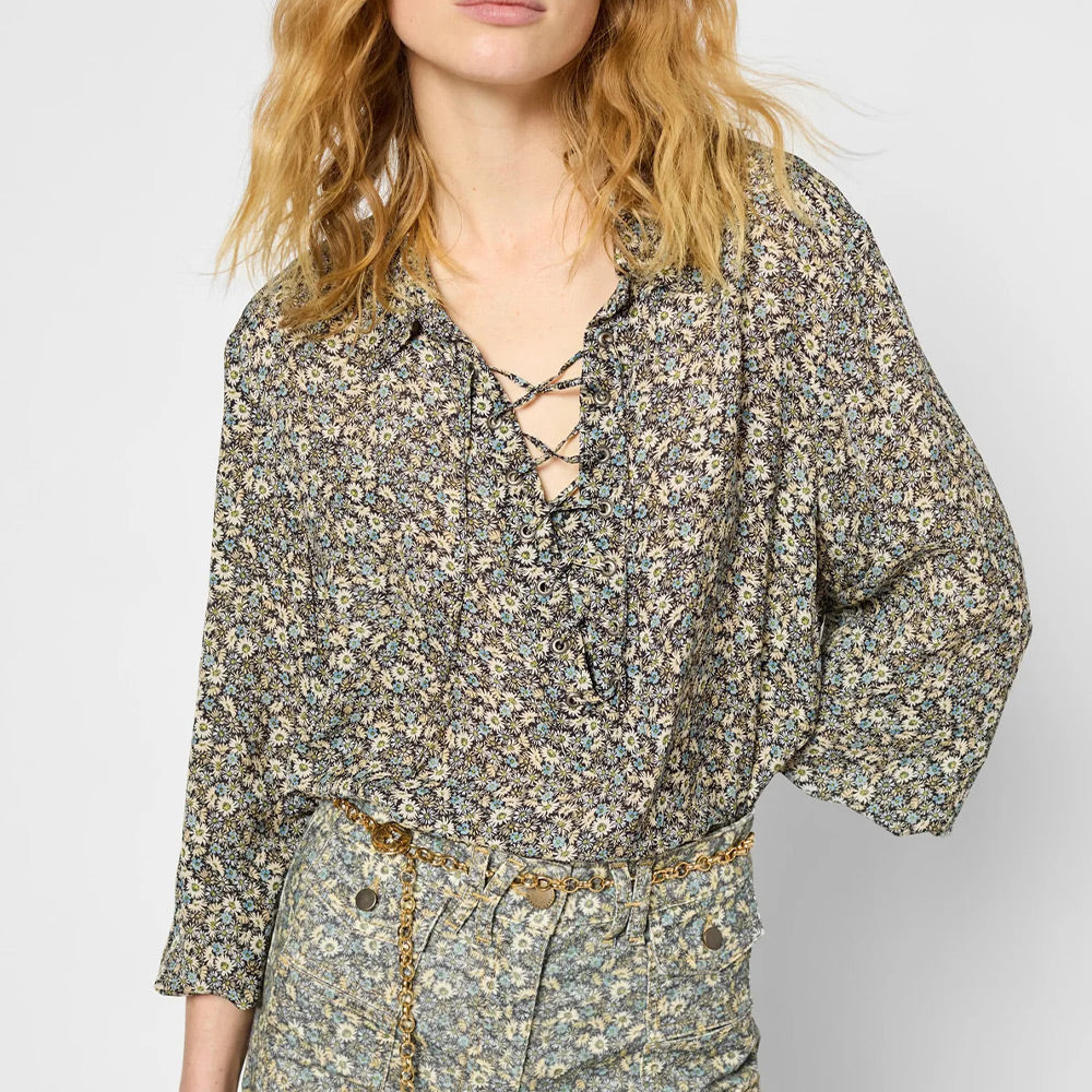 Gerard Darel - Chemise Uleni - Turquoise