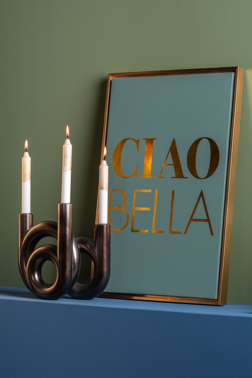 present time - Candle Holder Rings Medium