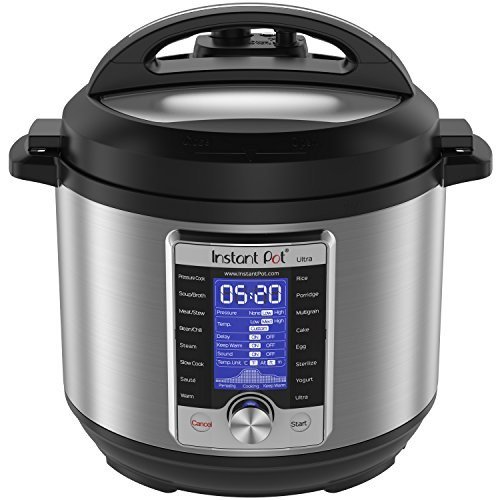 Instant Pot Ultra 6 Qt 10-in-1 Multi-Use Programmable Pressure Cooker, Slow Cooker, Rice Cooker, Yogurt Maker, Cake Maker, Egg Cooker, Saut��, Steamer, Warmer, and Sterilizer