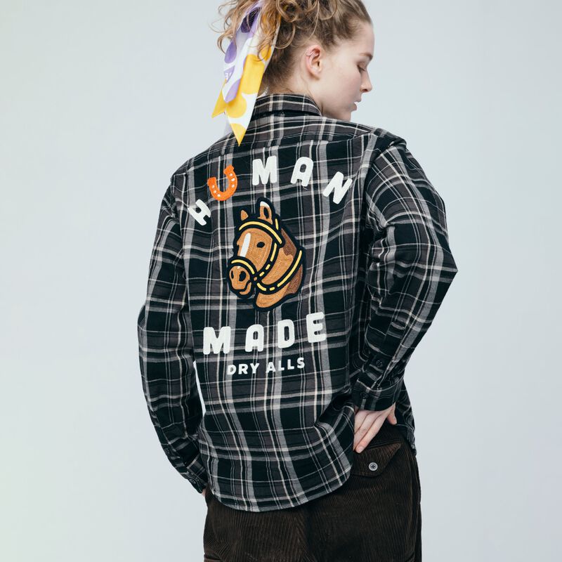 HUMAN MADE CHECK SHIRT