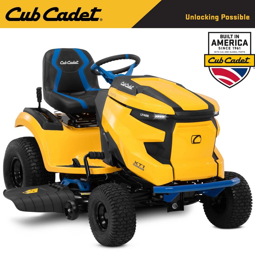 WAYFAIR XT1 Enduro LT 42 In. 56-Volt MAX 60 Ah Battery Lithium-Ion Electric Drive Cordless Riding Lawn Tractor