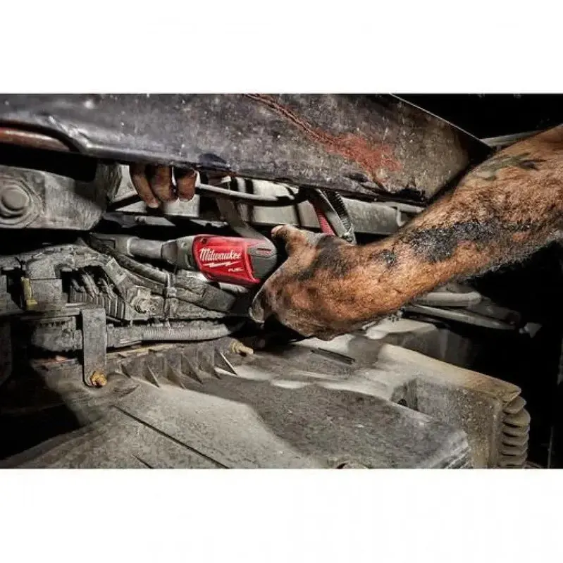 Milwaukee M12 FUEL 3/8-Inch Extended Handle Ratchet With 2.0 Ah Battery And Charger - 2560-21 - Image 2 Milwaukee M12 FUEL 3/8-Inch Extended Handle Ratchet With 2.0 Ah Battery And Charger - 2560-21 - Image 2
