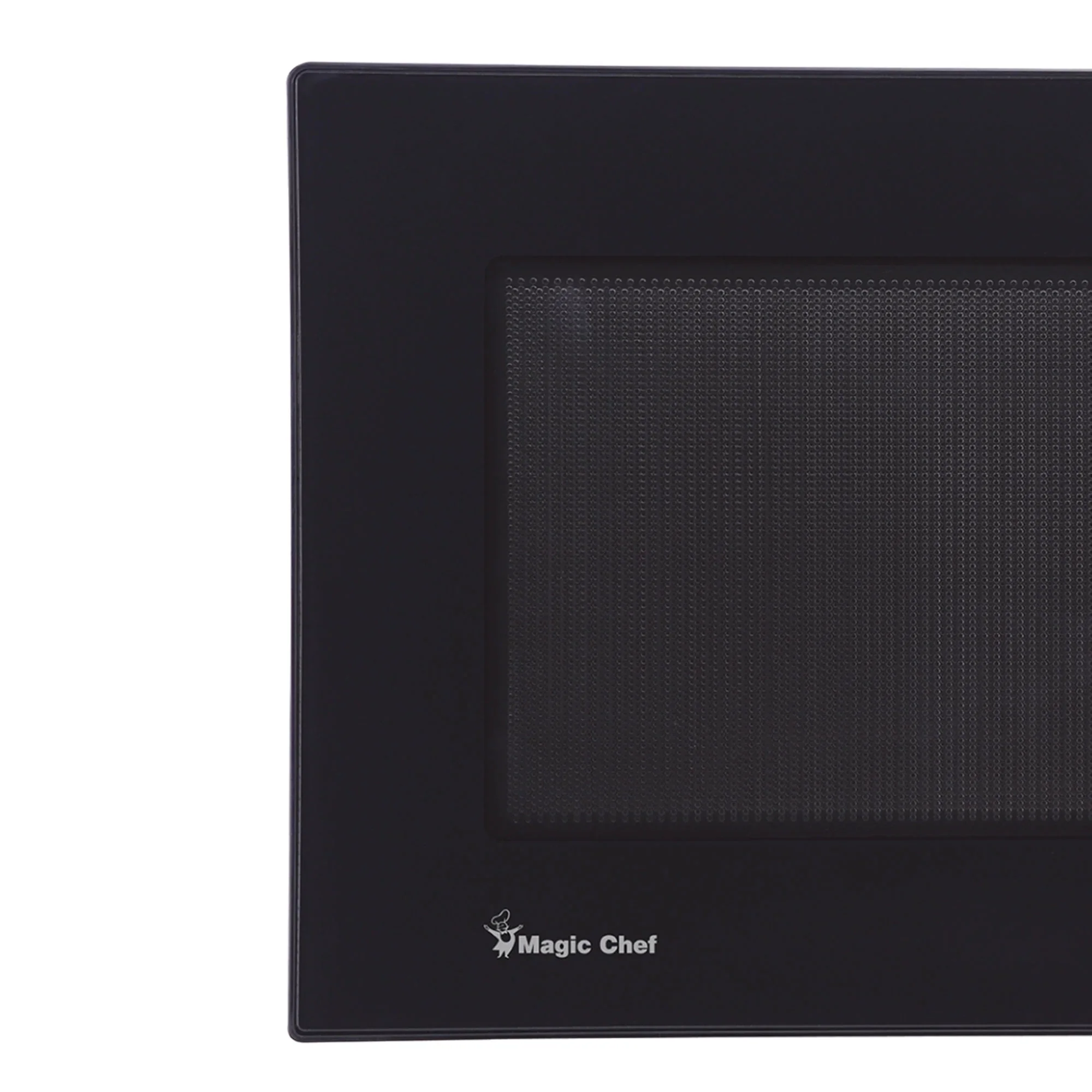 Magic Chef 1.6 Cu. ft. 1100W Countertop Microwave Oven with Push-Button Door in Black, New