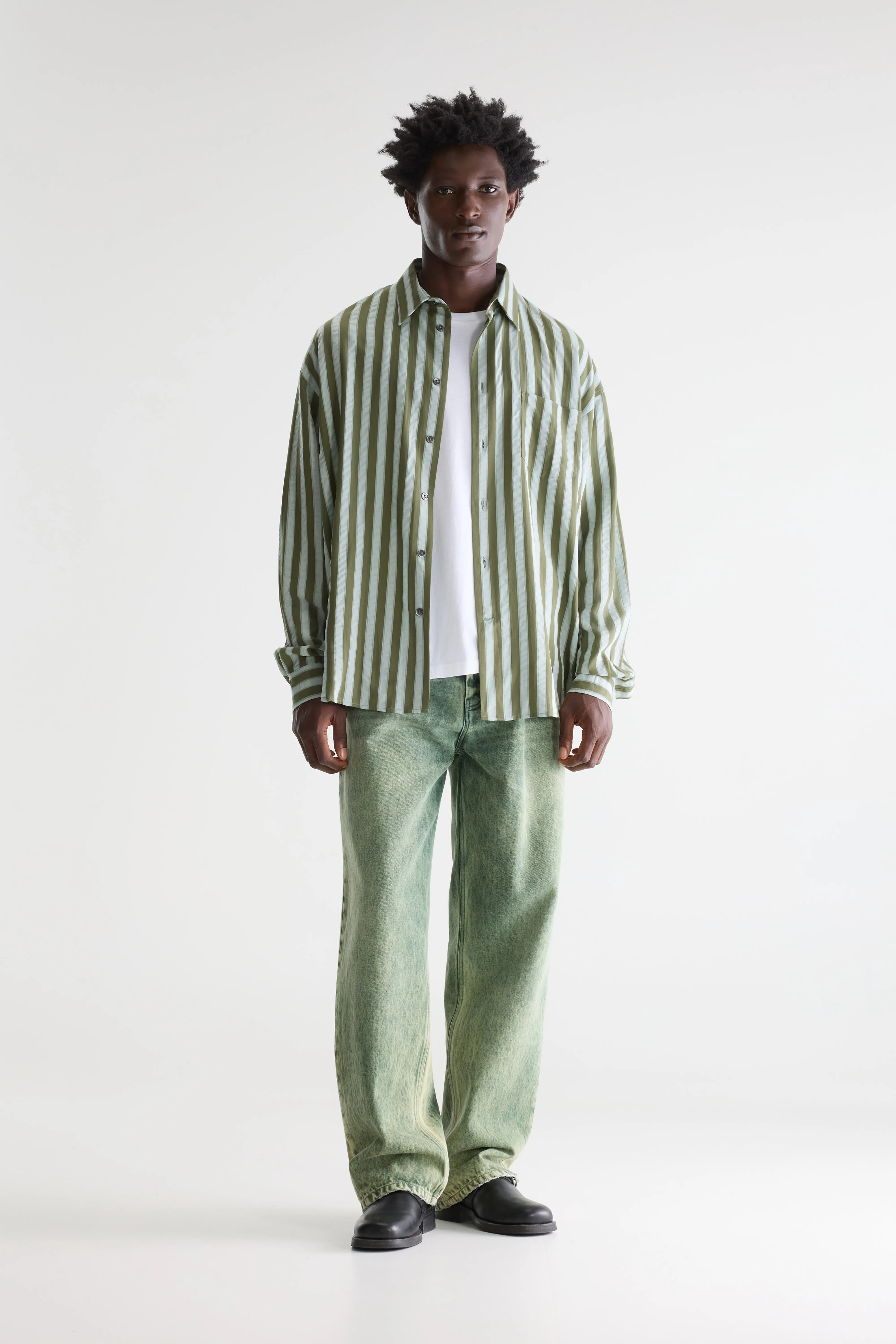 Bellerose Jops relaxed shirt  (261 / M / STRIPE D)