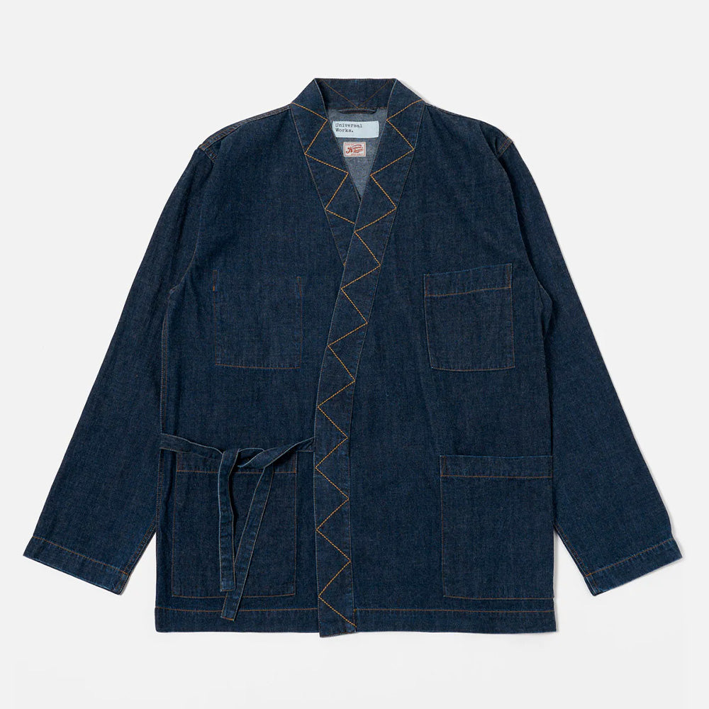 Universal Works - Veste Kyoto Work Denim - Indigo