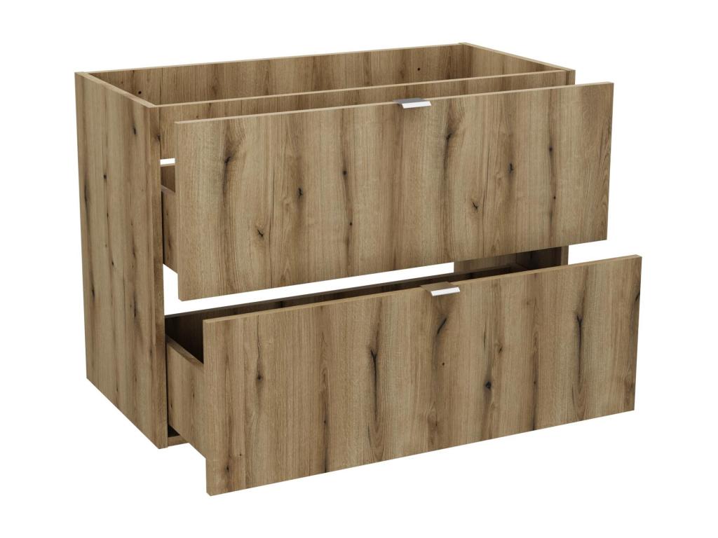 Armario Bajo Lavabos Cozetiq CUW80 2D 80x39x57 Beige