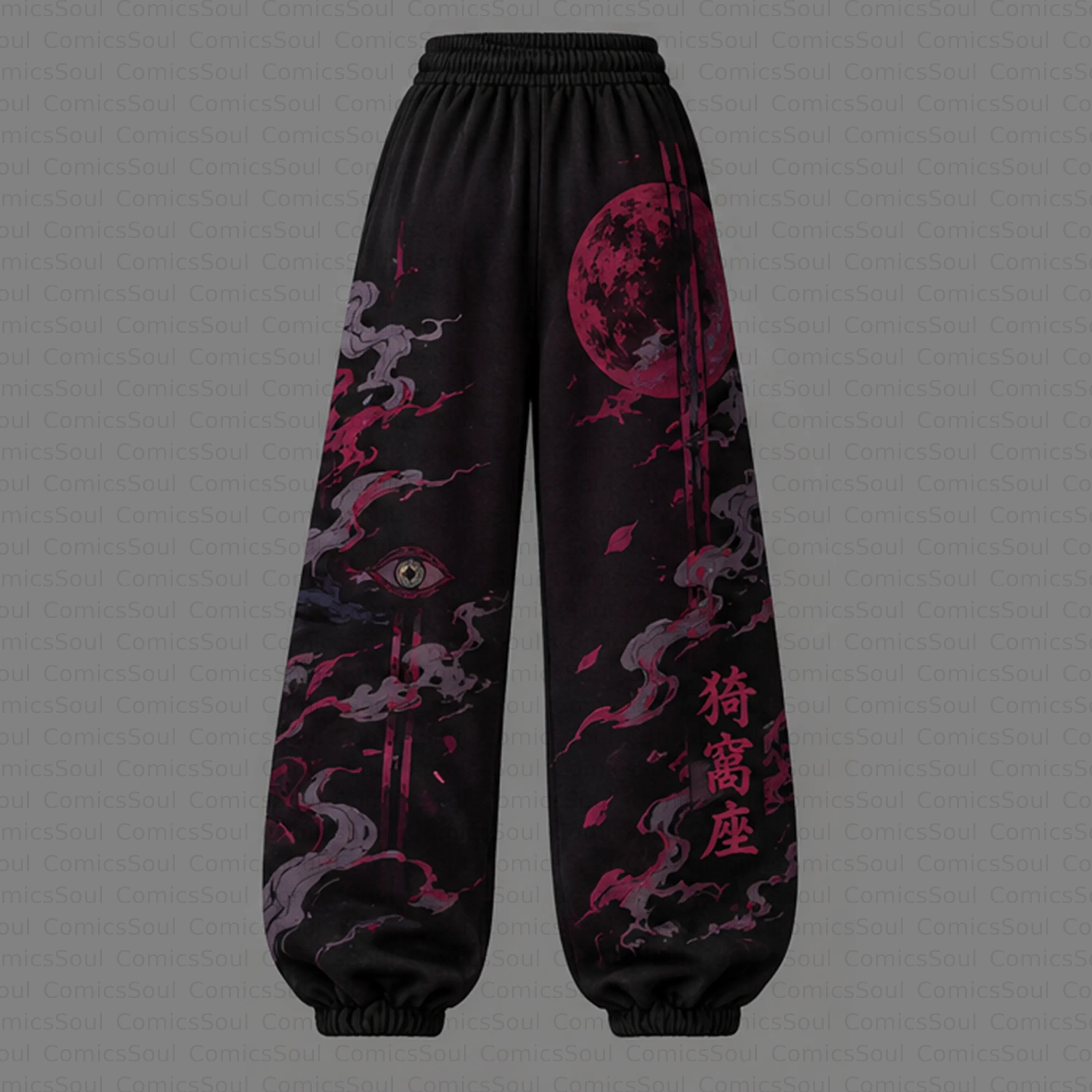 Demon Slayer Cropped Long Sleeve Hoodie & High Waist Jogger Pants Two Piece TeeThreads Sustain the Scene with Custom Apparel