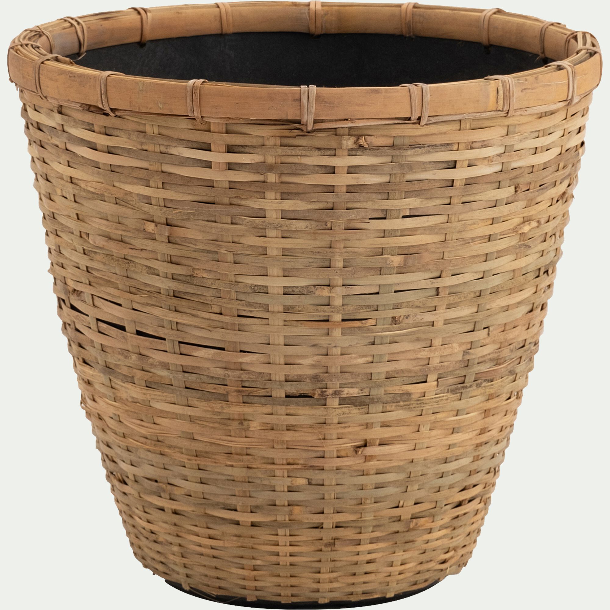 DAINA - Pot en bambou D36xH33cm - naturel